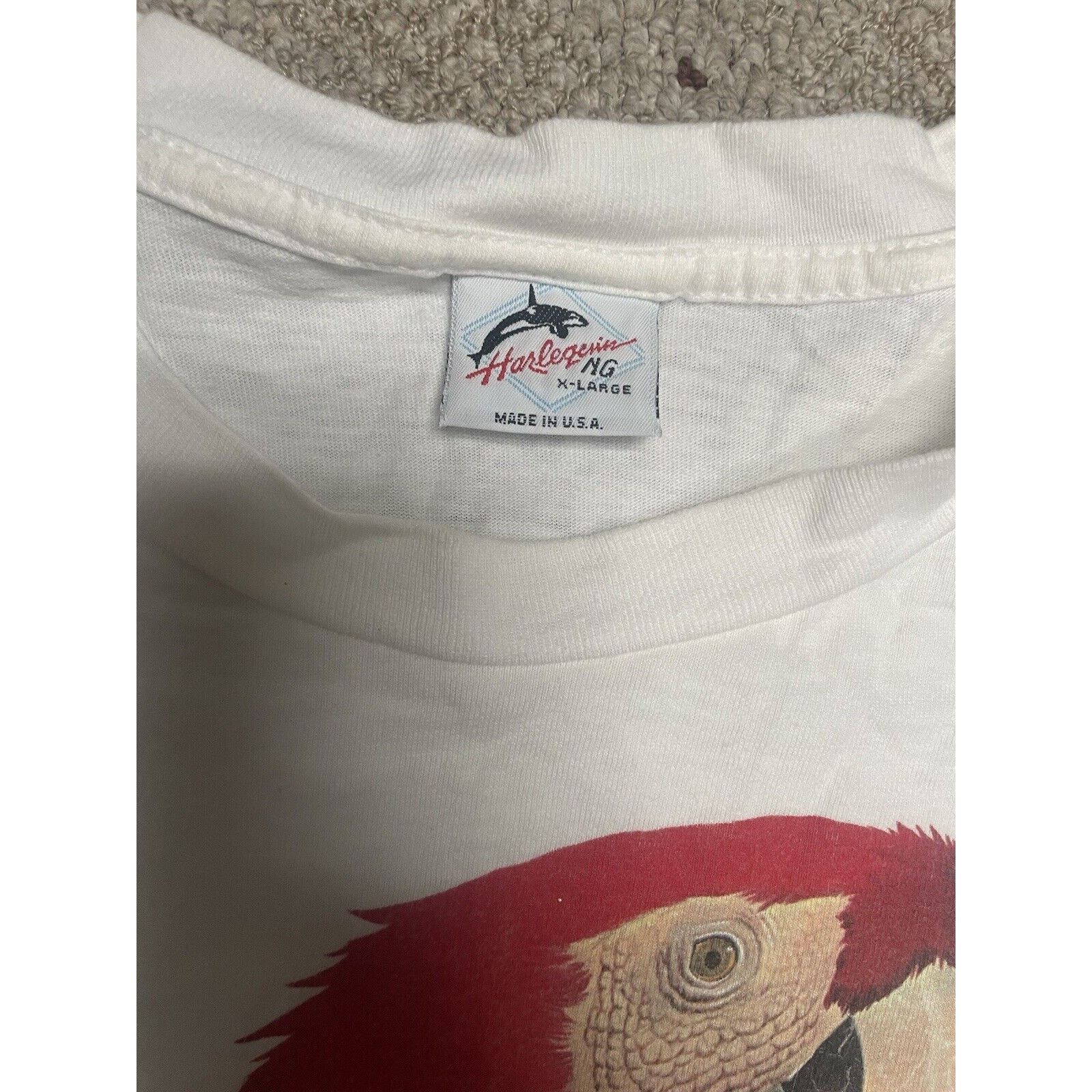 Vintage Vintage 1988 Bird Harlequin Shirt XL USA Size US XL / EU 56 / 4 - 4 Thumbnail