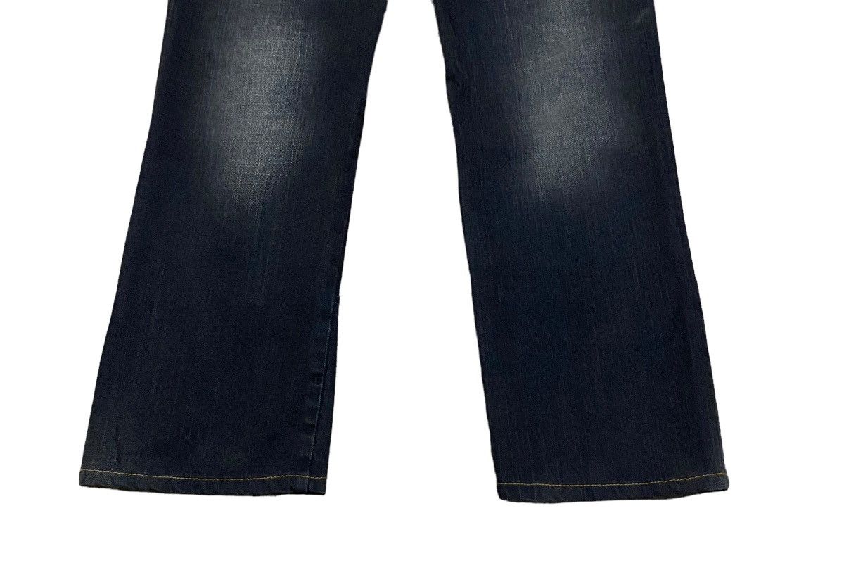 Replay Very Rare Vintage Brand Replay Waxed Jeans 1990s Size US 33 - 5 Thumbnail