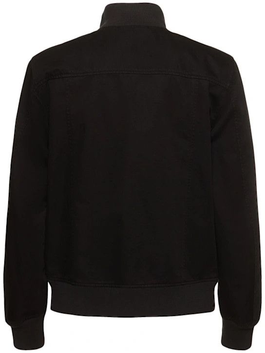 Stone Island o1lsvrm0425 Raso Gommato 3L Bomber in Black Size US L / EU 52-54 / 3 - 2 Thumbnail