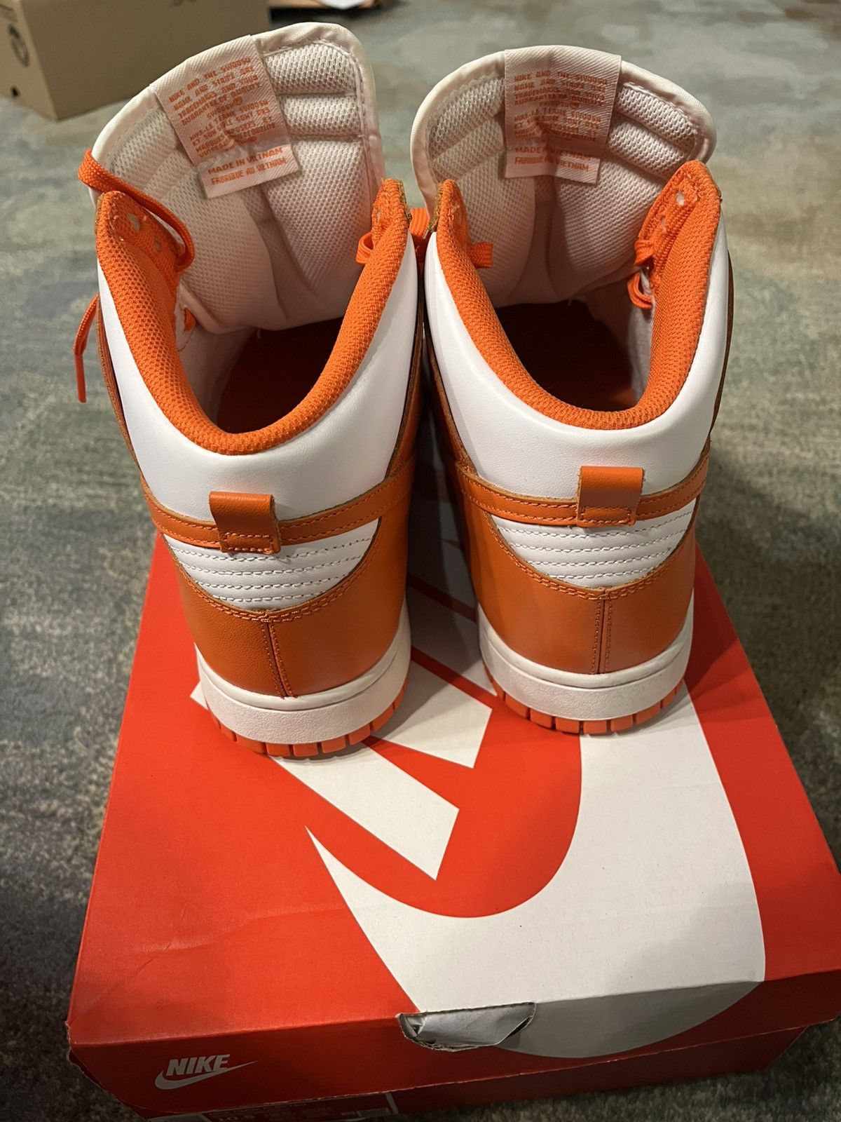 Nike Nike Dunk High ‘Syracuse’ Size US 10.5 / EU 43-44 - 4 Thumbnail