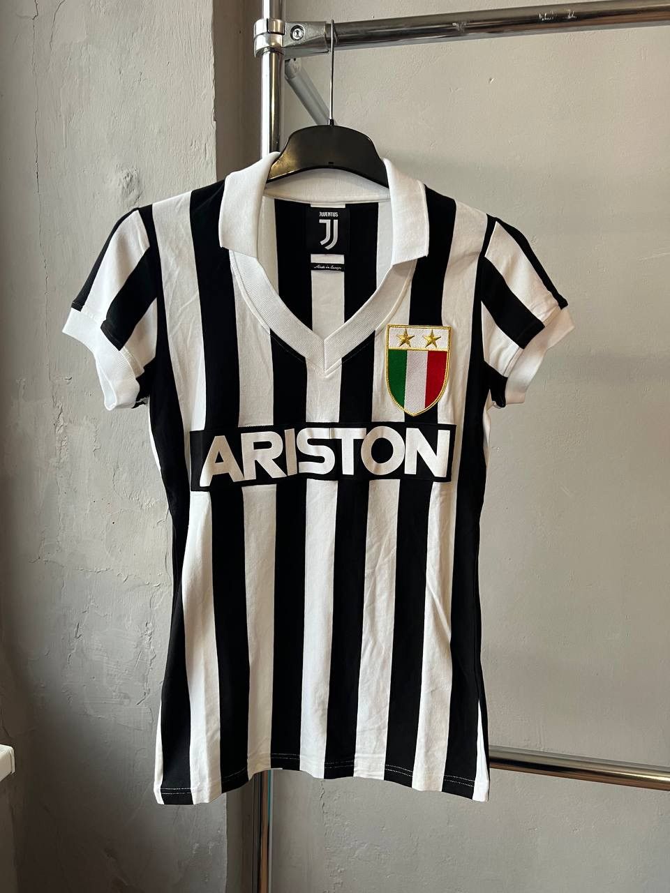 Vintage 1984/85 JUVENTUS FC RETRO REMAKE HOME SOCCER JERSEY SHIRT Size XL / US 12-14 / IT 48-50 - 6 Thumbnail