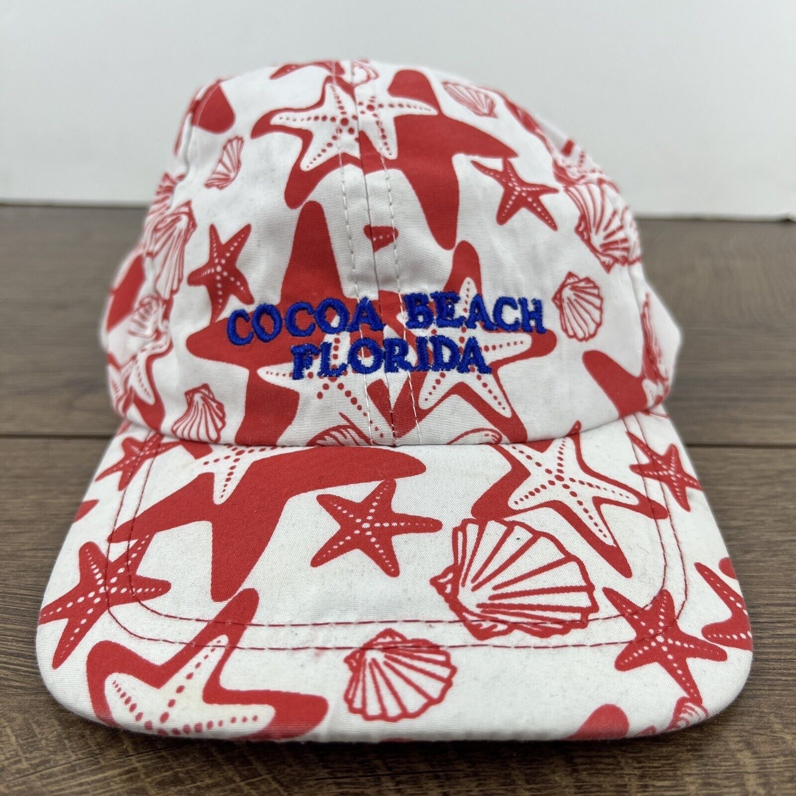 Other Cocoa Beach Florida Hat Cocoa Beach Red Hat Adjustable Adult Size ONE SIZE - 5 Thumbnail