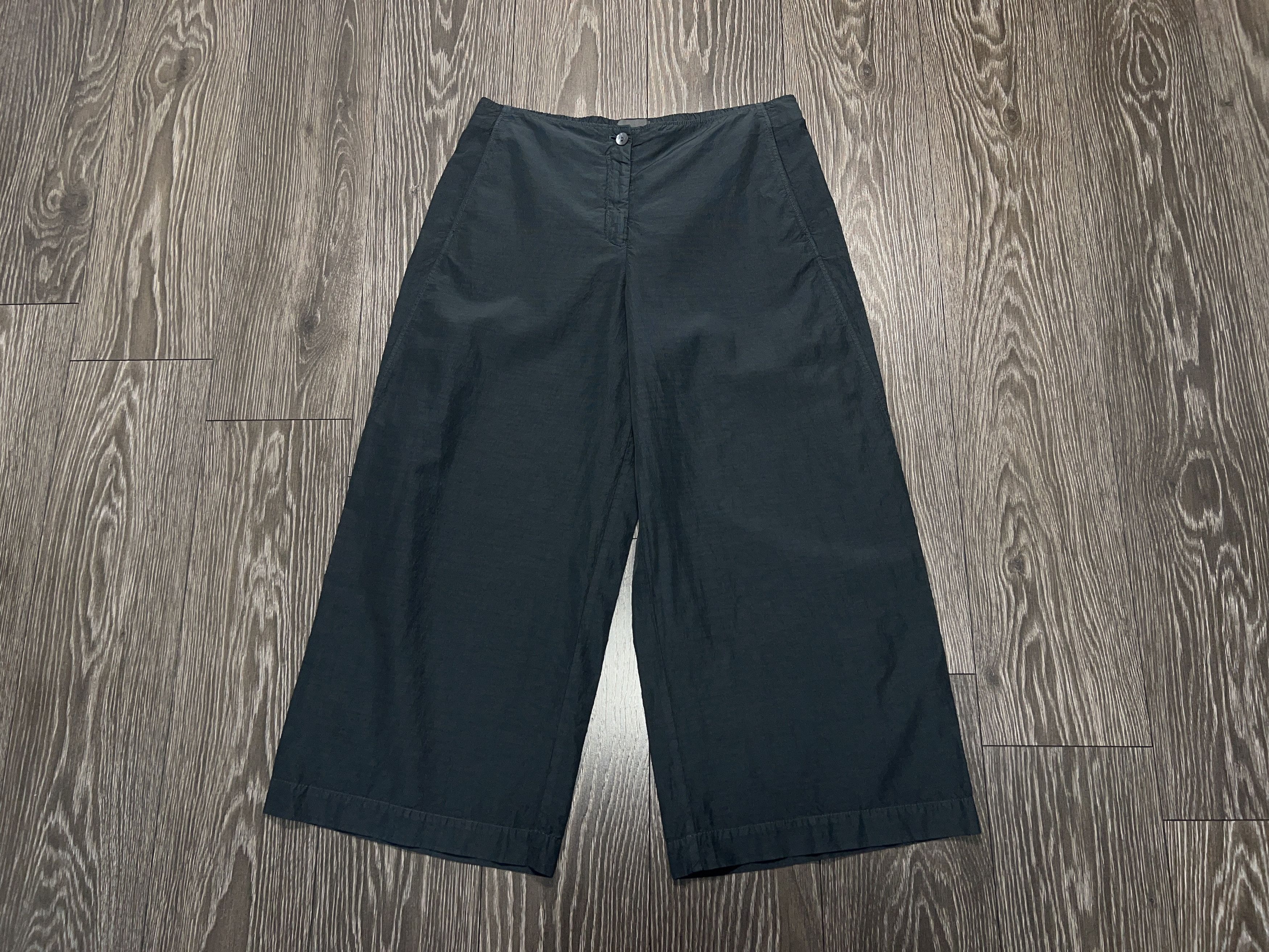 OSKA 437 Cotton Cupro Trousers Pants Wide Leg Size 4 UK 16/18 Size 34" / US 12 / IT 48 - 1 Thumbnail