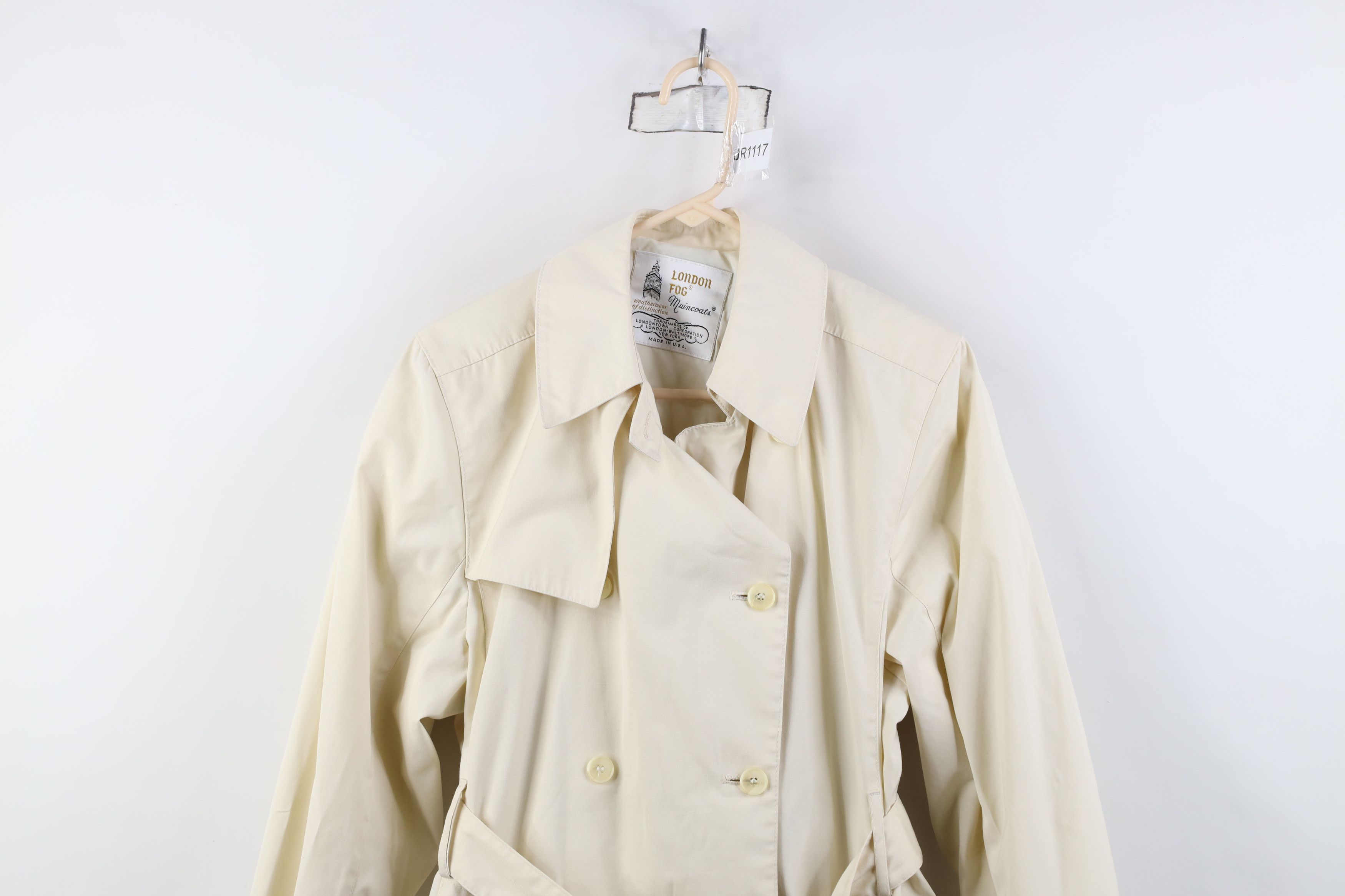Vintage Vintage 70s Streetwear Belted Trench Coat Jacket USA Size L / US 10 / IT 46 - 2 Thumbnail