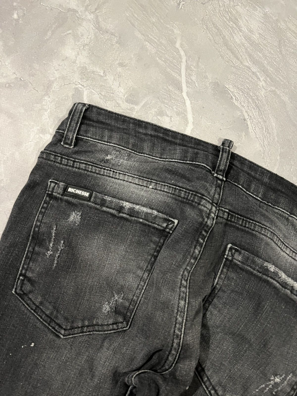 Japanese Brand Heavy Archive Dark Skinny / Hysteric Glamour Style / Grunge Size US 32 / EU 48 - 8 Thumbnail