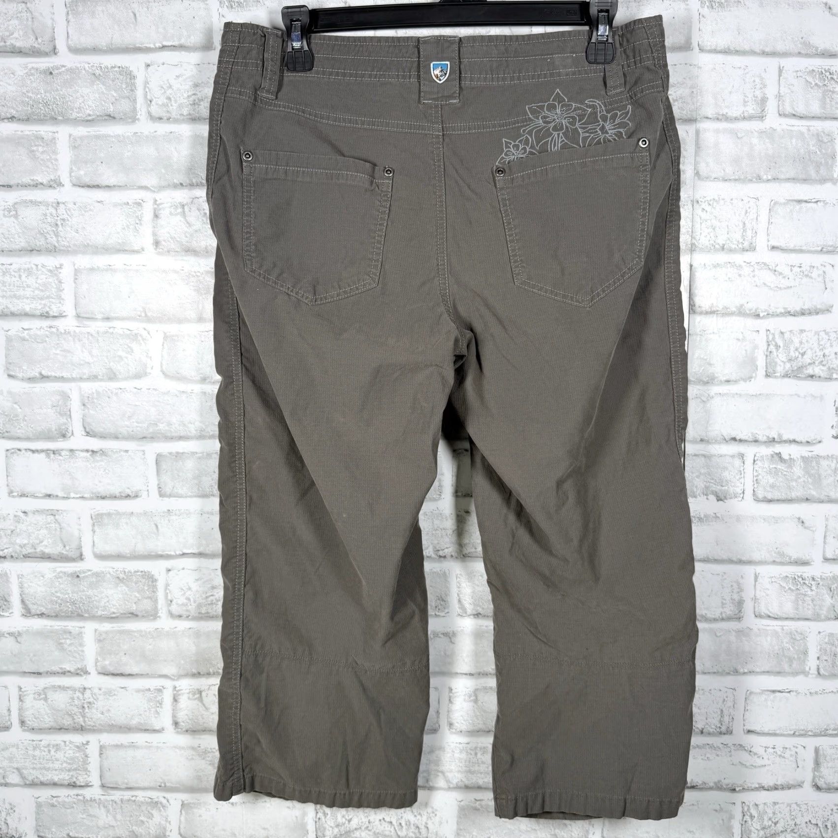 Vintage Kuhl Womens Hiking Pants Athletic Cropped Size 10 Size 32" / US 10 / IT 46 - 5 Thumbnail