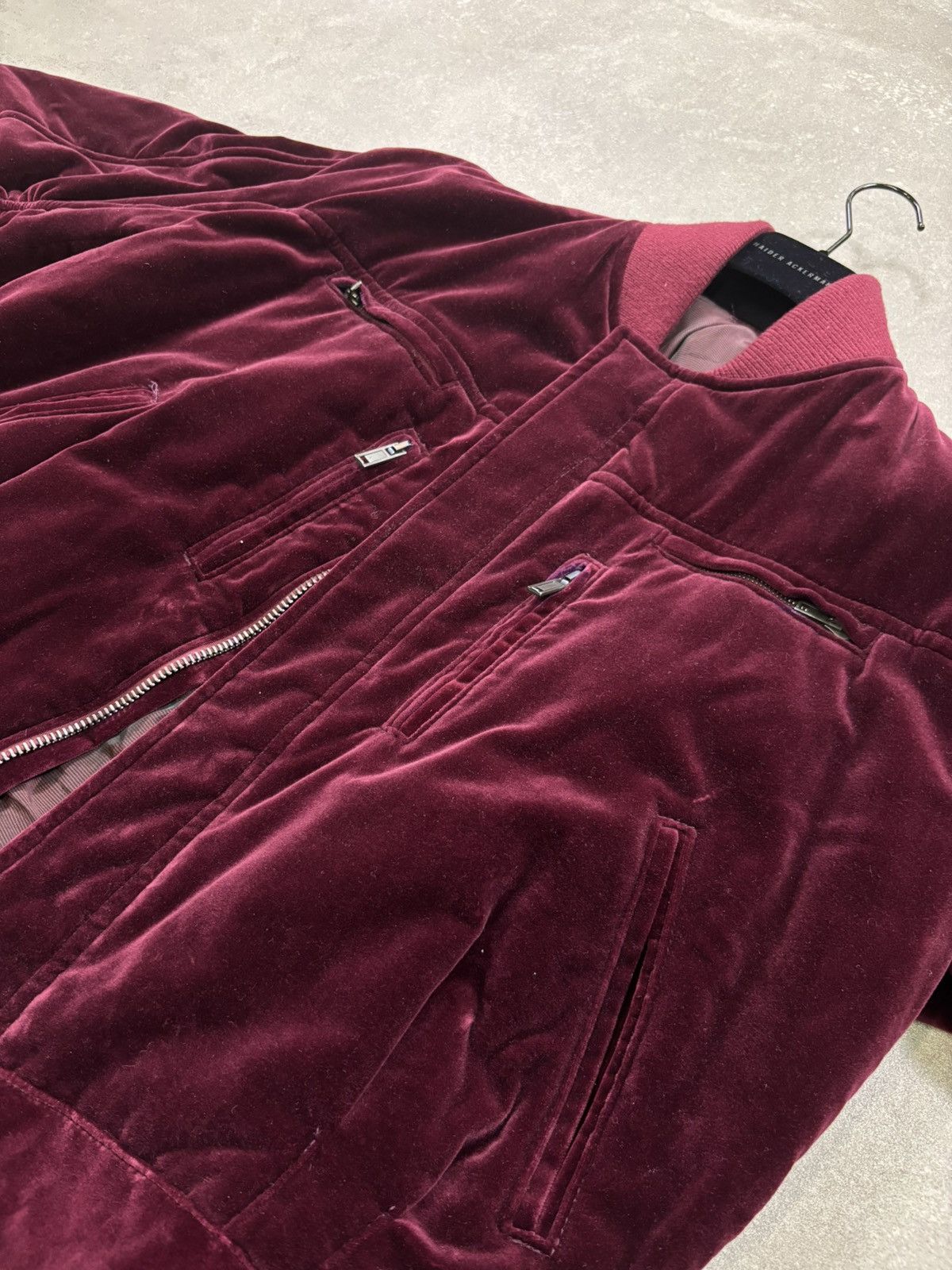 Haider Ackermann Haider Ackermann x HEAT 2021 Underground Velvet BomberJacket Size US L / EU 52-54 / 3 - 2 Thumbnail