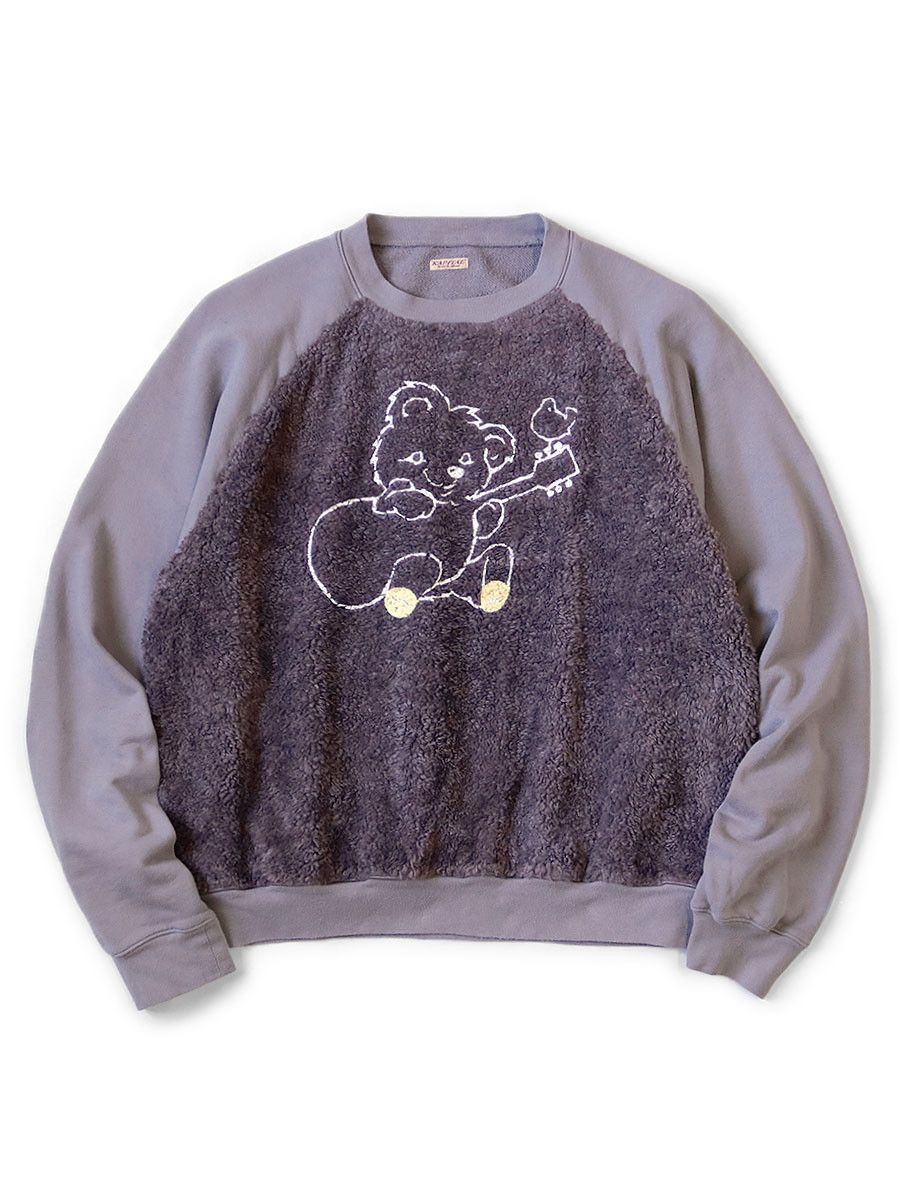 Kapital Little Bear and Harmony Grizzly Fur Sweatshirt