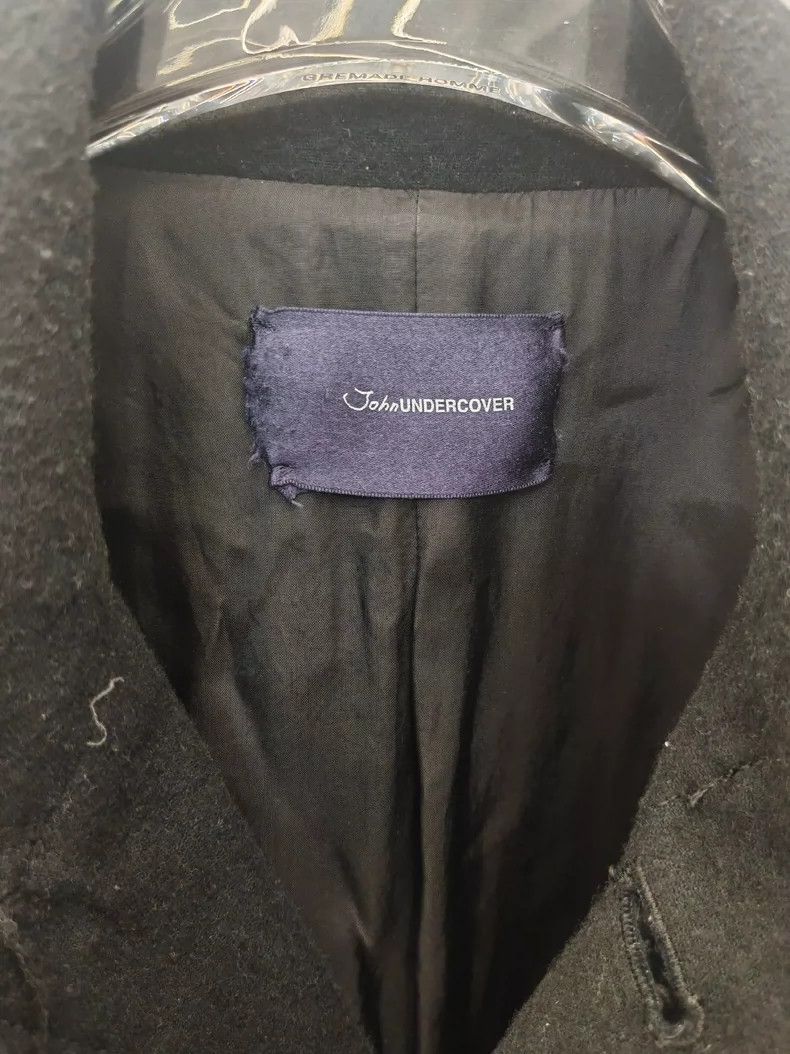 Undercover UNDERCOVER Wool coat with black fringe coat 2505-Nextarrow Size US M / EU 48-50 / 2 - 4 Thumbnail
