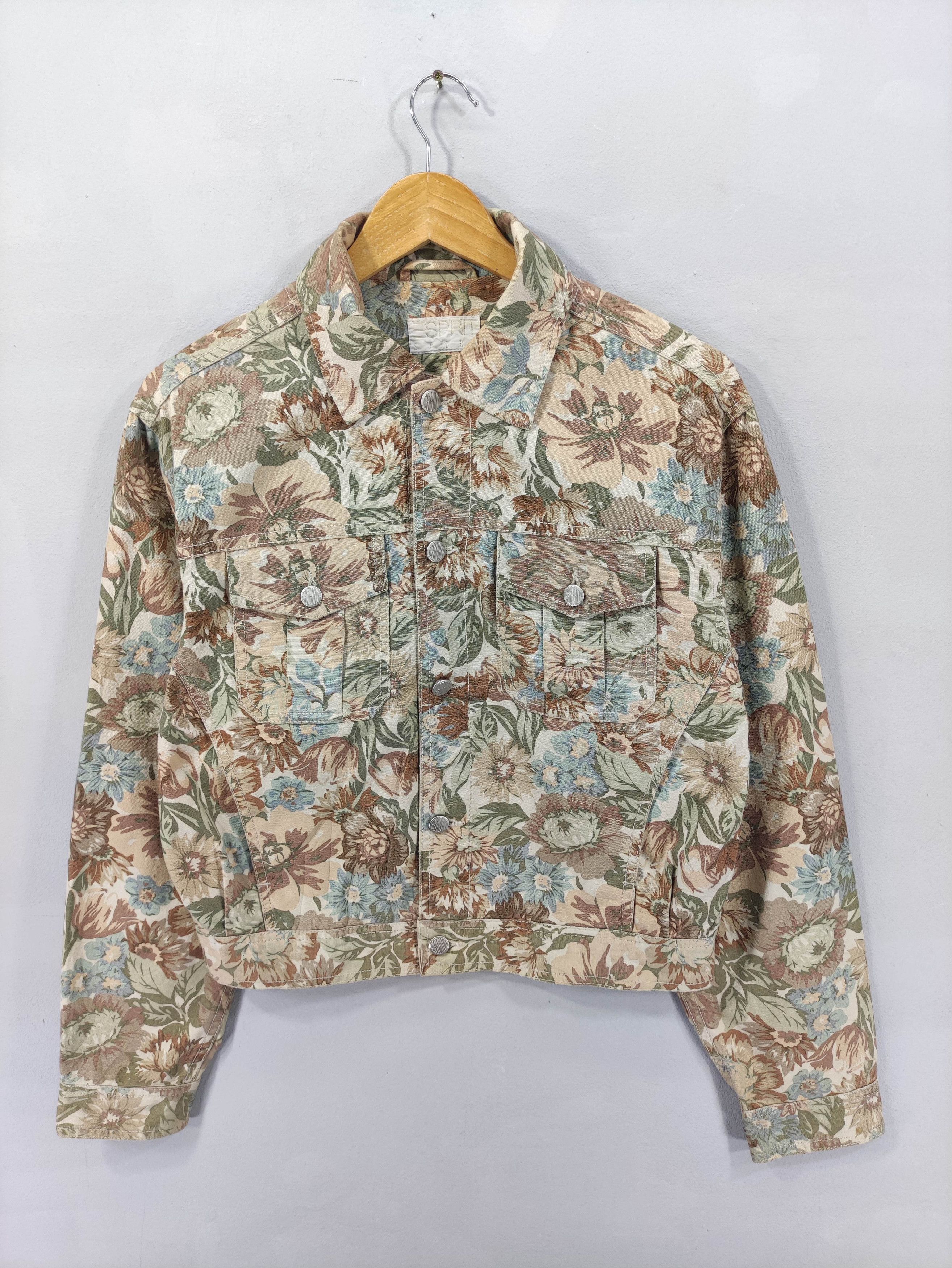 Vintage Esprit Flowers Design Jacket