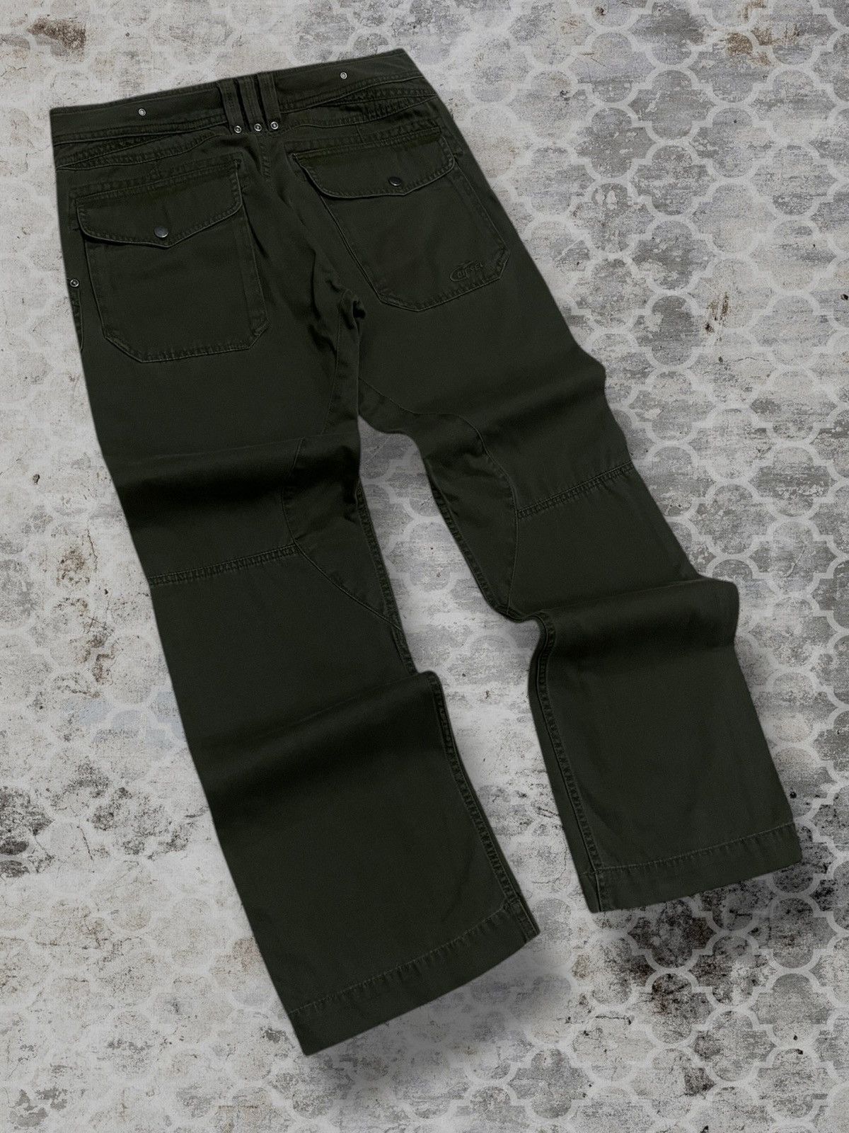 Diesel Vintage Authentic Designer Diesel Carpenter Style Pant Size US 31 - 9 Thumbnail