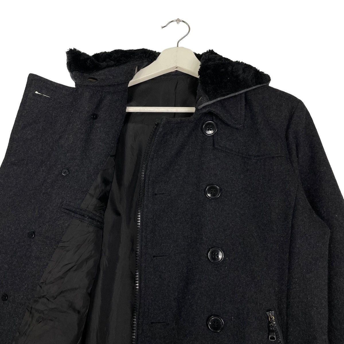 Hysteric Glamour × Japanese Brand × semanticdesign 💥SEMANTIC DESIGN JAPAN BONDAGE WOOL JACKET Size US M / EU 48-50 / 2 - 11 Thumbnail