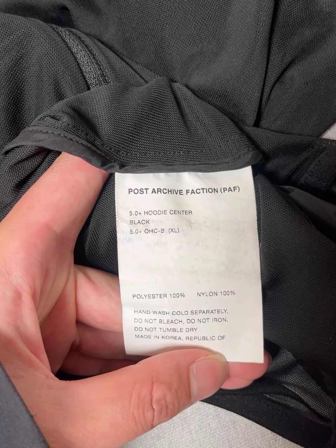 POST ARCHIVE FACTION (PAF) PAF 5.0+ Midline Mesh Sheer Jacket XL Size XL / US 12-14 / IT 48-50 - 6 Thumbnail