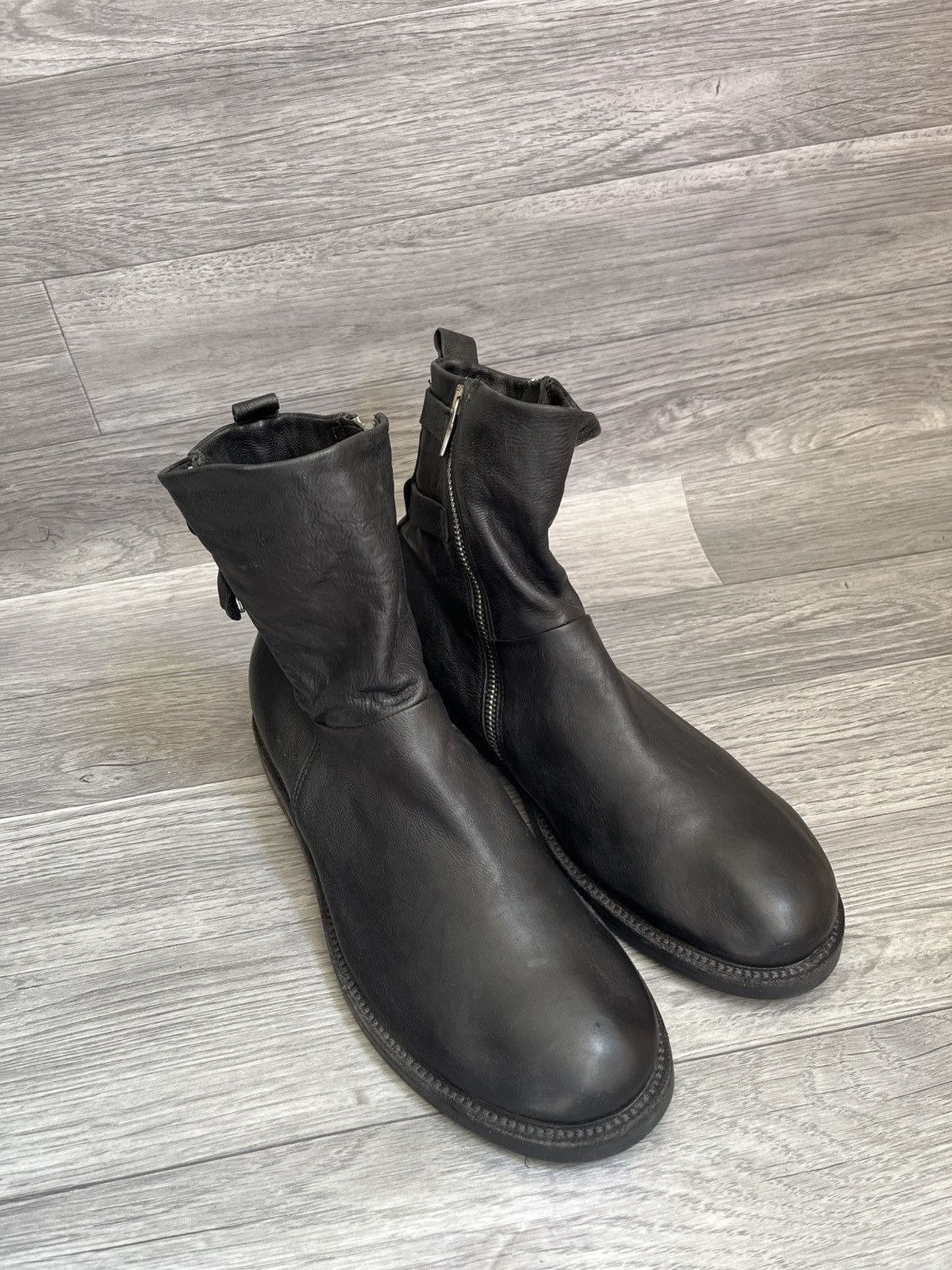 A.S.98 A.S 98 x 14th addiction x guidi biker avantgarde zip boots Size US 8 / EU 41 - 7 Thumbnail