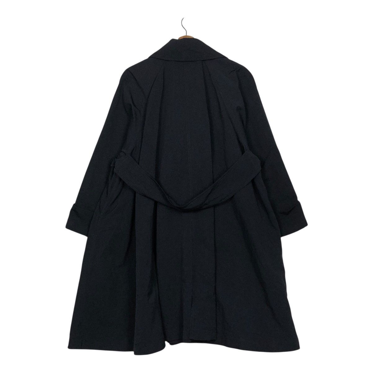 Issey Miyake 📌Rich Black Vintage Long Jacket Runway Design The Ginza Size US M / EU 48-50 / 2 - 9 Thumbnail