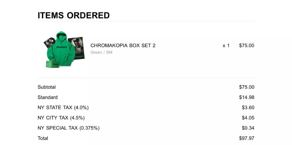 Golf Wang Chromakopia Box Set 2 Green Hoodie Size US M / EU 48-50 / 2 - 2 Thumbnail