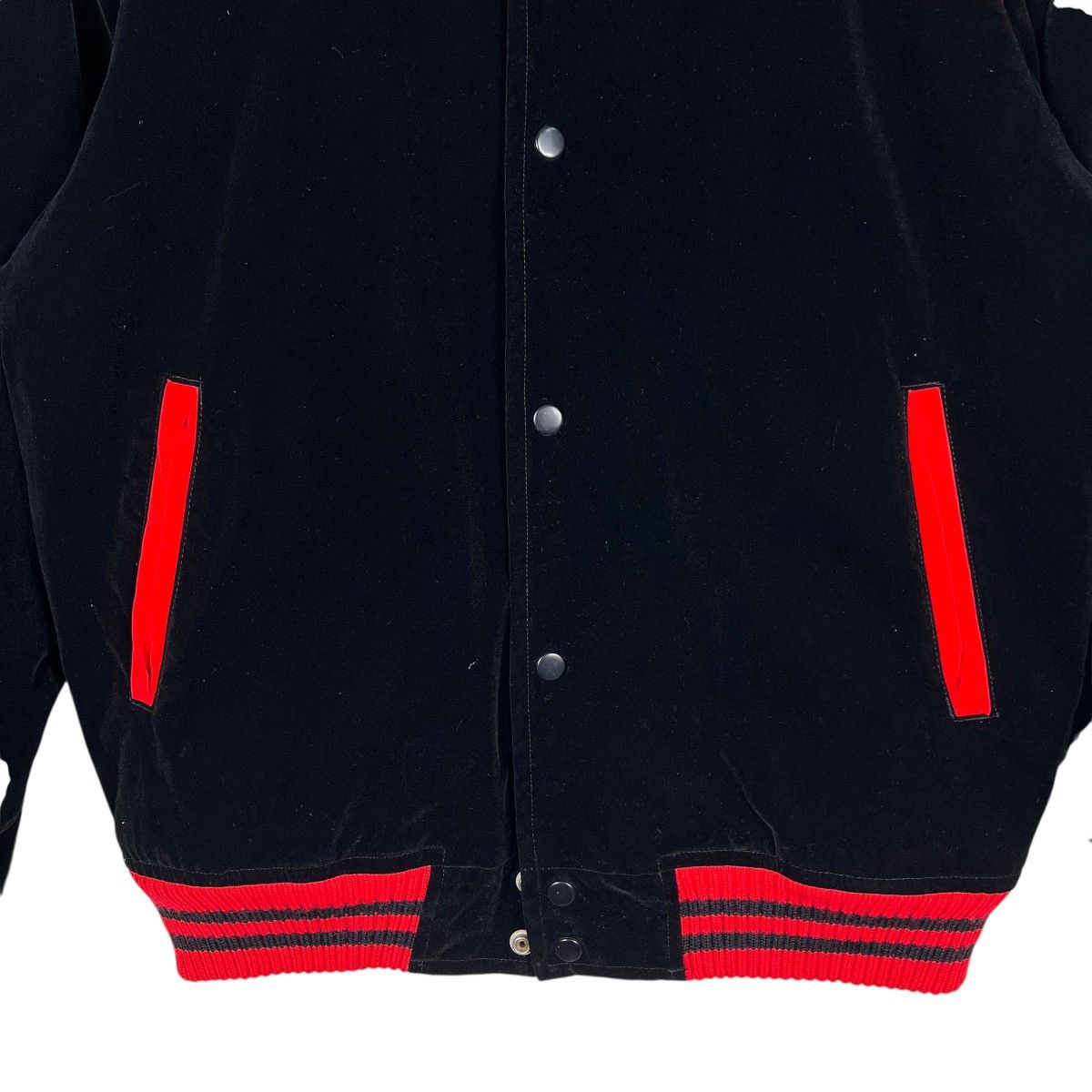 Mizuno 🔥 VINTAGE MIZUNO WORLDWIN VELVET BOMBER STADIUM JACKET Size US L / EU 52-54 / 3 - 3 Thumbnail