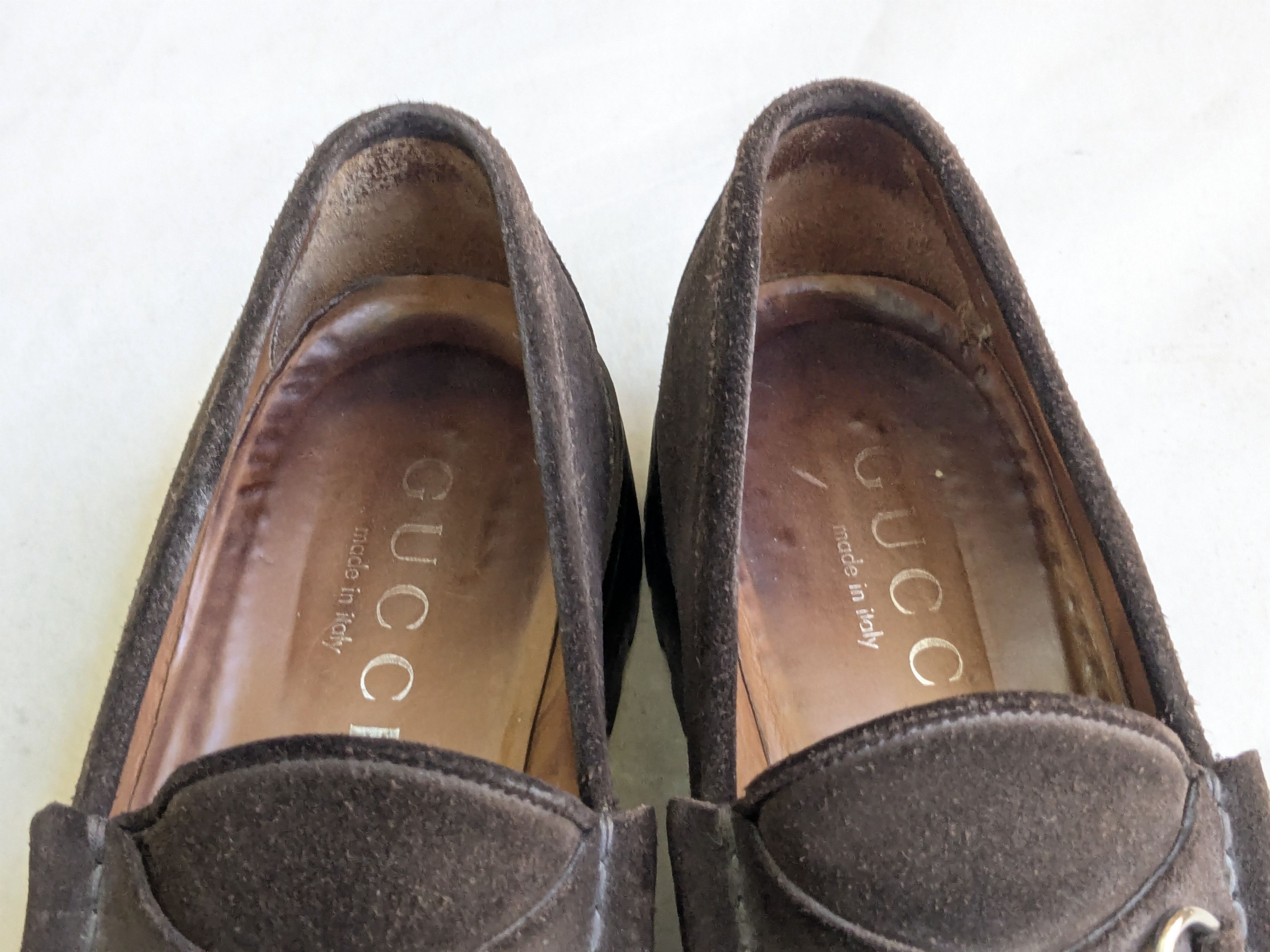Gucci Gucci Horsebit Loafers Brown Suede Leather 9.5 Snaffle Mules Size US 9.5 / EU 42-43 - 2 Thumbnail