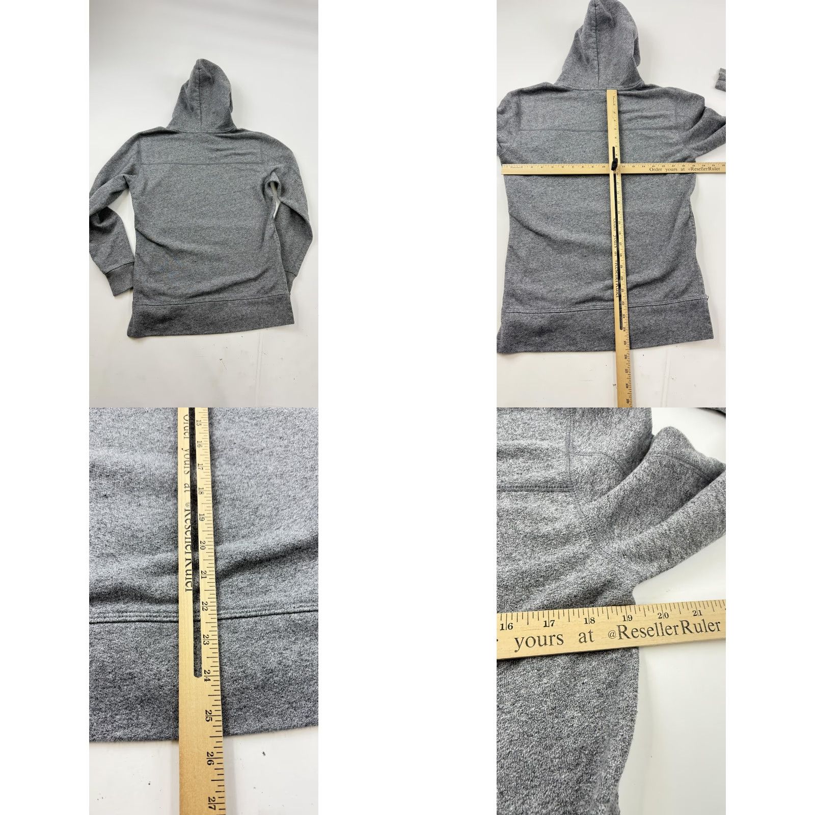 John Elliott John Elliott Hoodie Mens Medium Gray Slim Pullover Side Zip Made USA Size US M / EU 48-50 / 2 - 8 Thumbnail