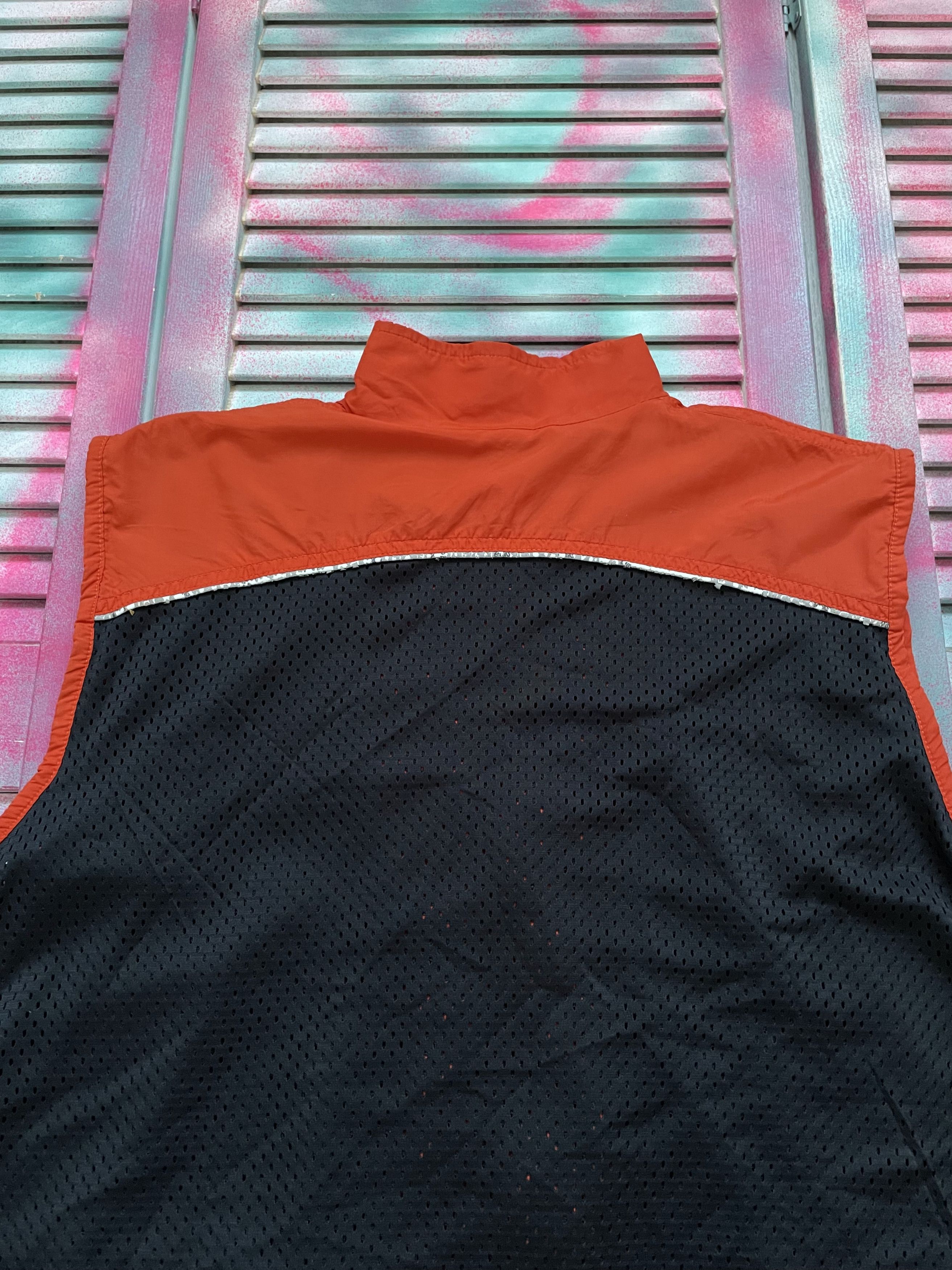 Asics Vintage Asics Tech Performance Network Orange Vest Size US L / EU 52-54 / 3 - 9 Thumbnail