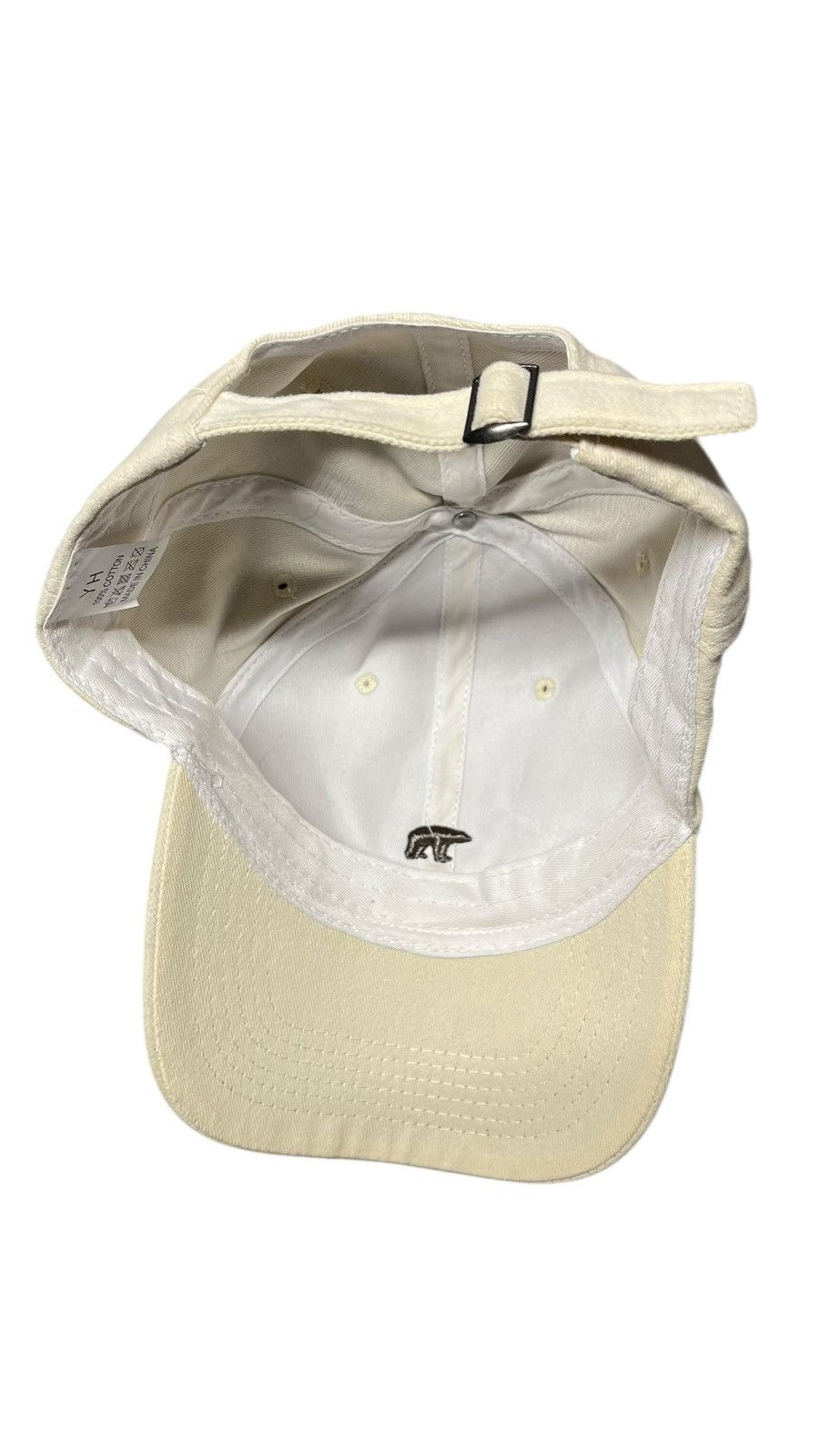 California Republic Creme cotton classic California Bear Dad Hat Size ONE SIZE - 4 Thumbnail