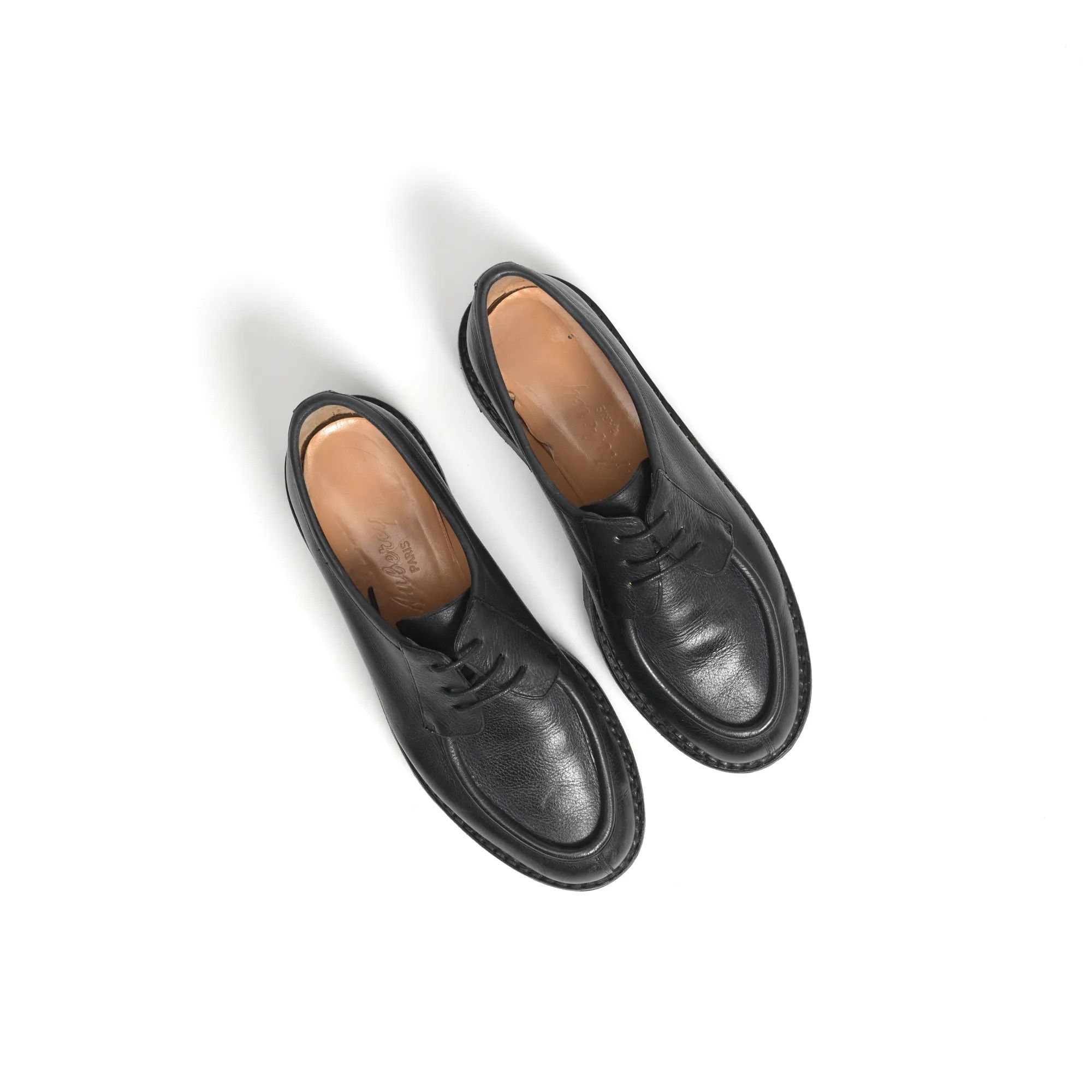 Aubercy AUBERCY black derby (38 EU) Size US 5.5 / IT 35.5 - 6 Thumbnail
