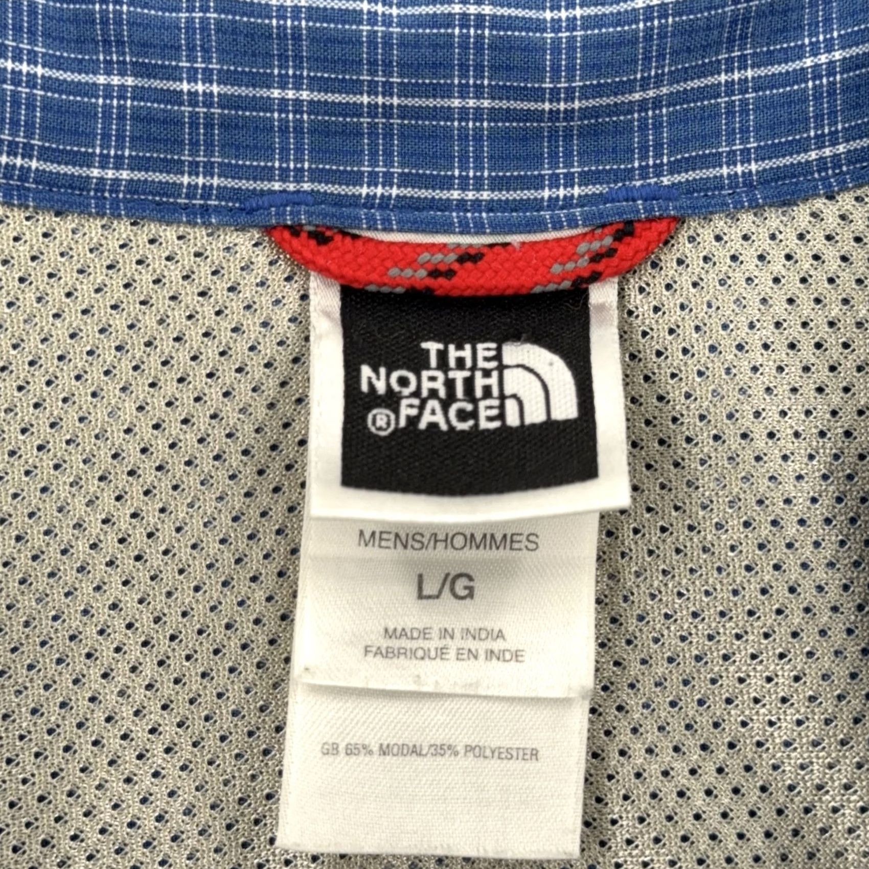 The North Face The North Face Shirt Mens L Plaid Short Sleeve Button Up Zipper Pocket Outdoors Size US L / EU 52-54 / 3 - 7 Thumbnail