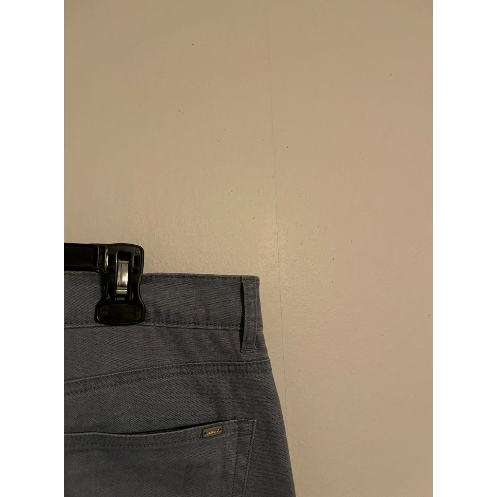 johnnie-O VINTAGE Johnnie-O Carmel Sateen 5-Pocket Pants Blue Chambray Chinos Men's 36x34 Size US 36 / EU 52 - 4 Thumbnail