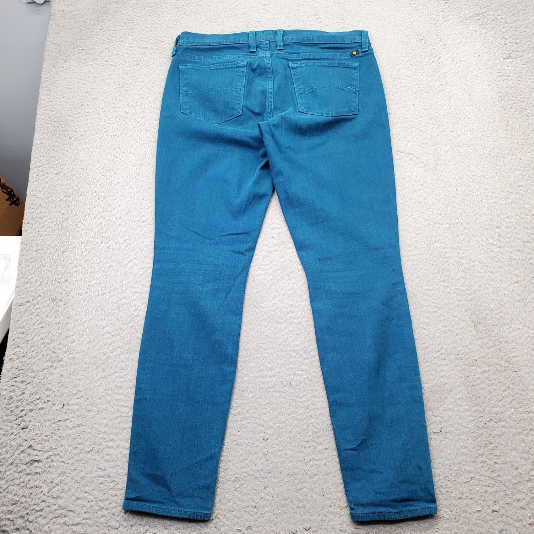 Lucky Brand Lucky Brand Charlie Ankle Skinny Jeans Womens Size 8 Blue Denim Streetwear 5-Pocket Design Vintage No Size 30" / US 8 / IT 44 - 2 Thumbnail