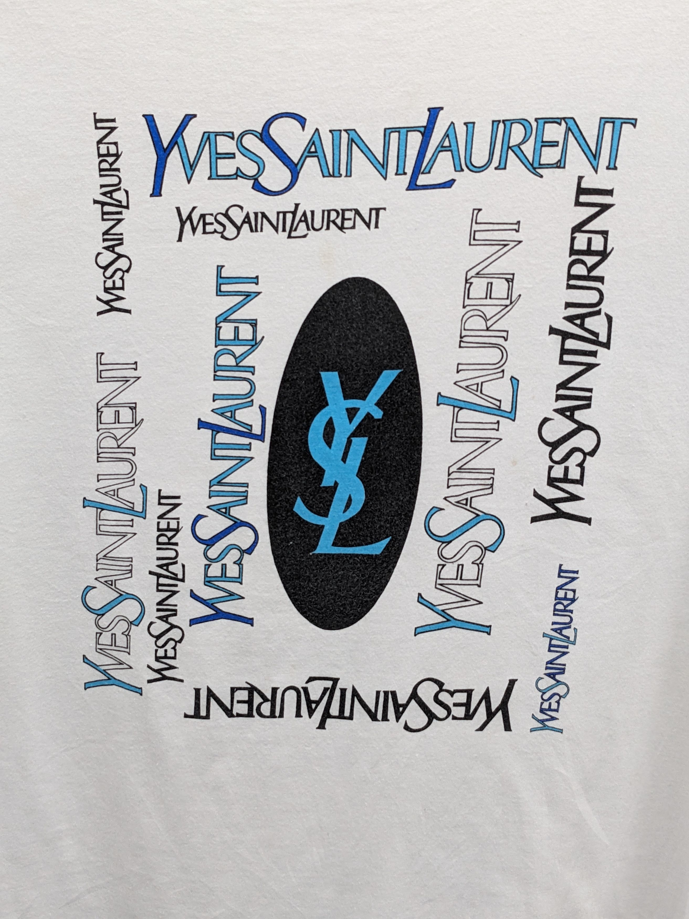 Yves Saint Laurent VINTAGE YVES SAINT LAURENT TSHIRT Size US L / EU 52-54 / 3 - 3 Thumbnail