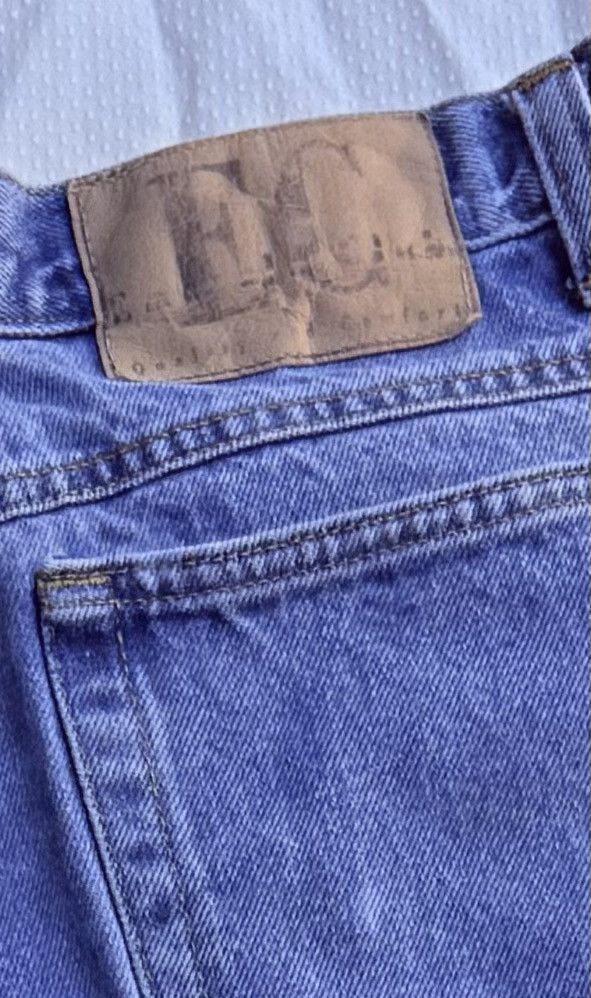 Other Vintage 90s Emerald Club Made in USA Denim Cutoffs Talon Zip Size 29" - 8 Thumbnail