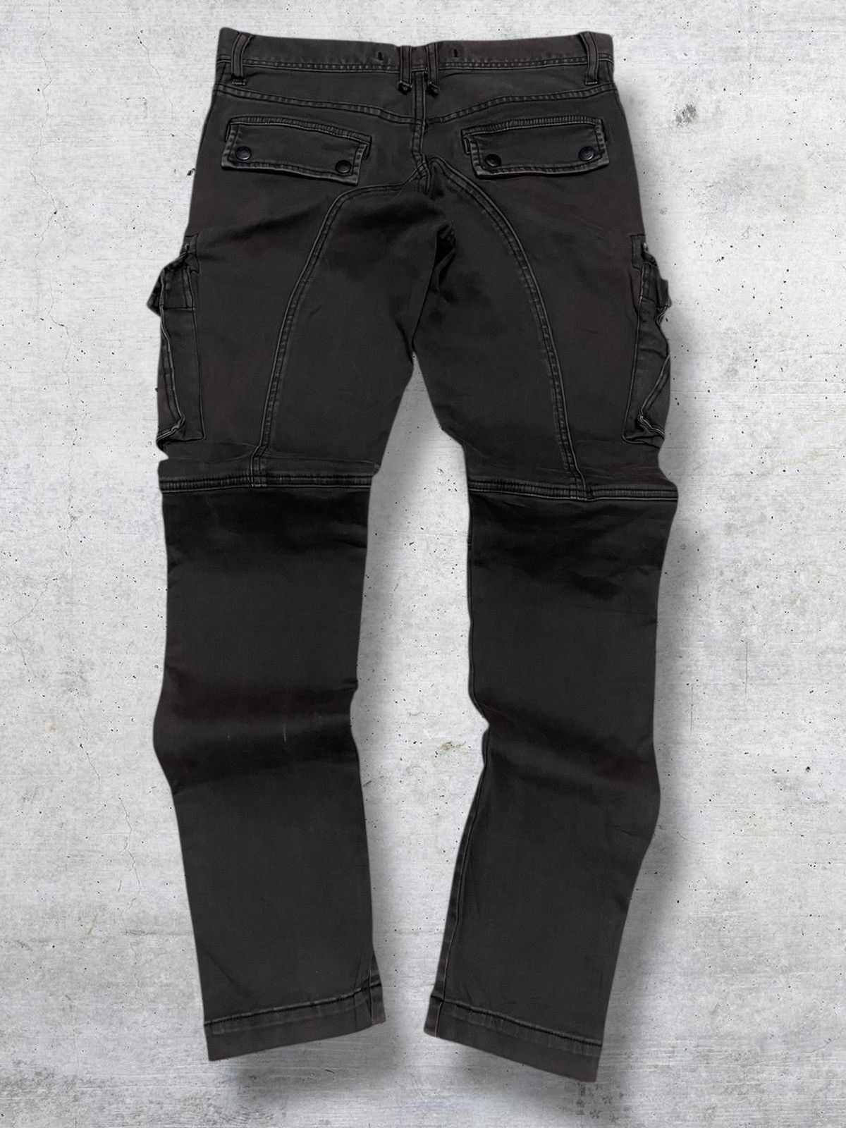 Tete Homme VINTAGE TETE HOMME 90S JAPAN DESIGNER UTILITY TACTICAL CARGO Size US 30 / EU 46 - 9 Thumbnail