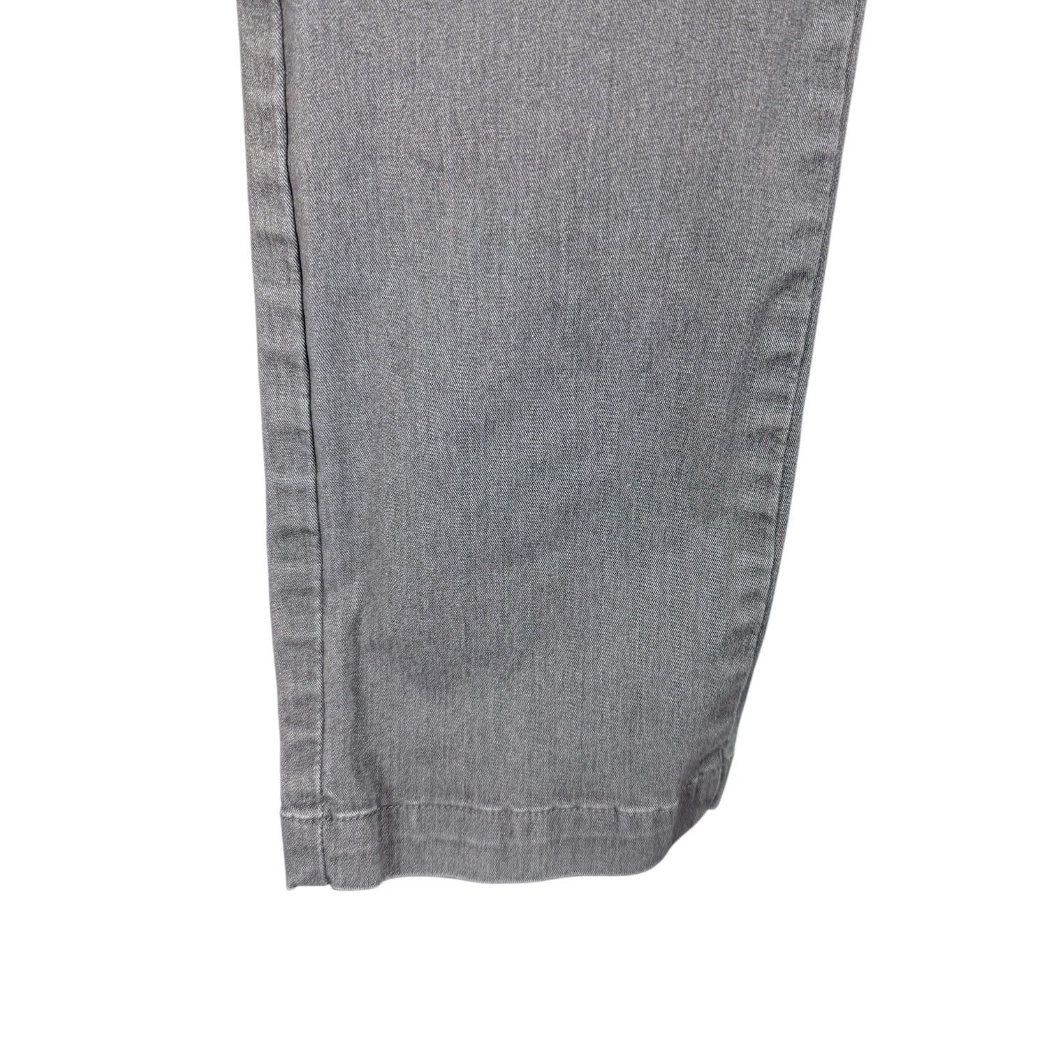 Uniqlo Men's Uniqlo Slim Straight Gray Stretch Khaki Pants 35x34 Size US 35 - 2 Thumbnail