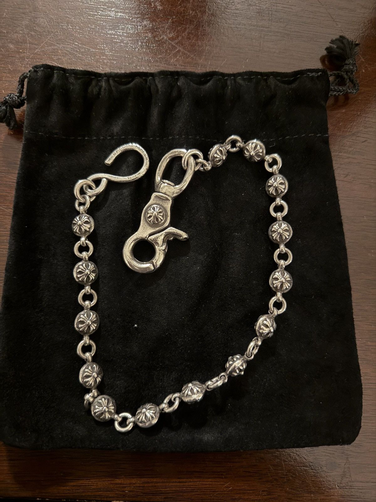 Chrome Hearts Chrome hearts cross ball wallet chain Size ONE SIZE - 1 Thumbnail