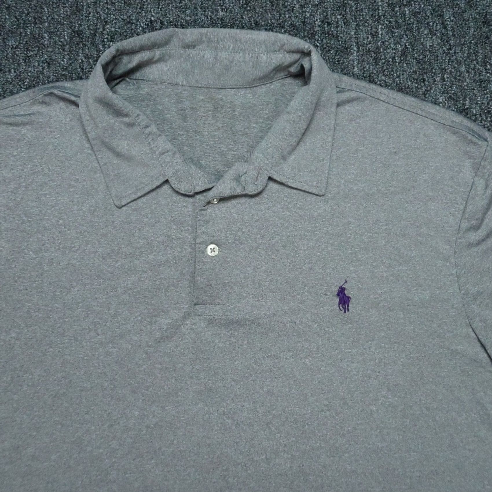 Polo Ralph Lauren Polo Ralph Lauren Shirt Mens 2XL Gray Classic Fit Short Sleeve Polo Shirt 2XL Gray Mens Polo Ralph Lauren Shirt Size US XXL / EU 58 / 5 - 2 Thumbnail