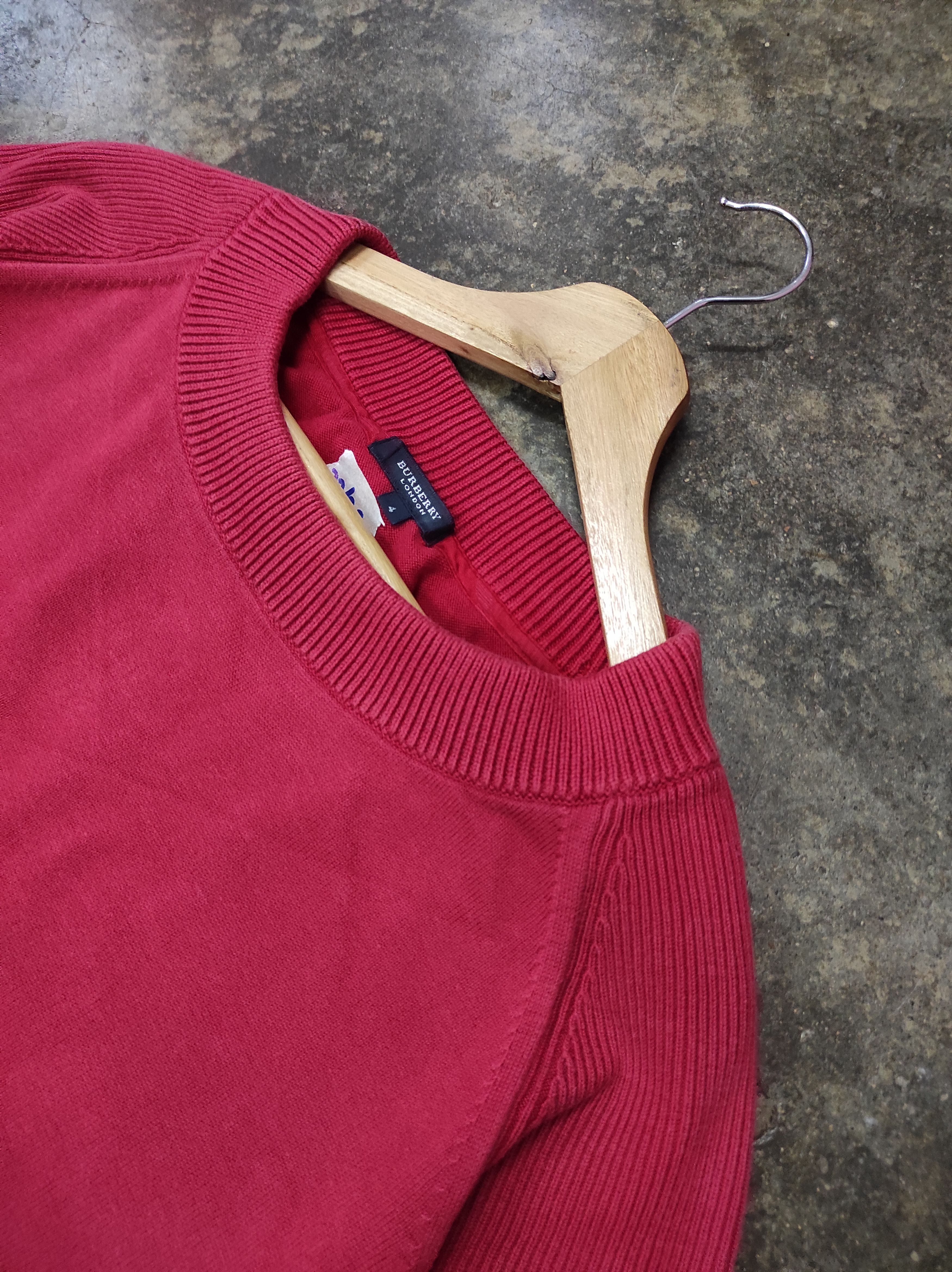 Burberry BURBERRY LONDON JUMPER SWEATER SWEATSHIRT Size L / US 10 / IT 46 - 3 Thumbnail