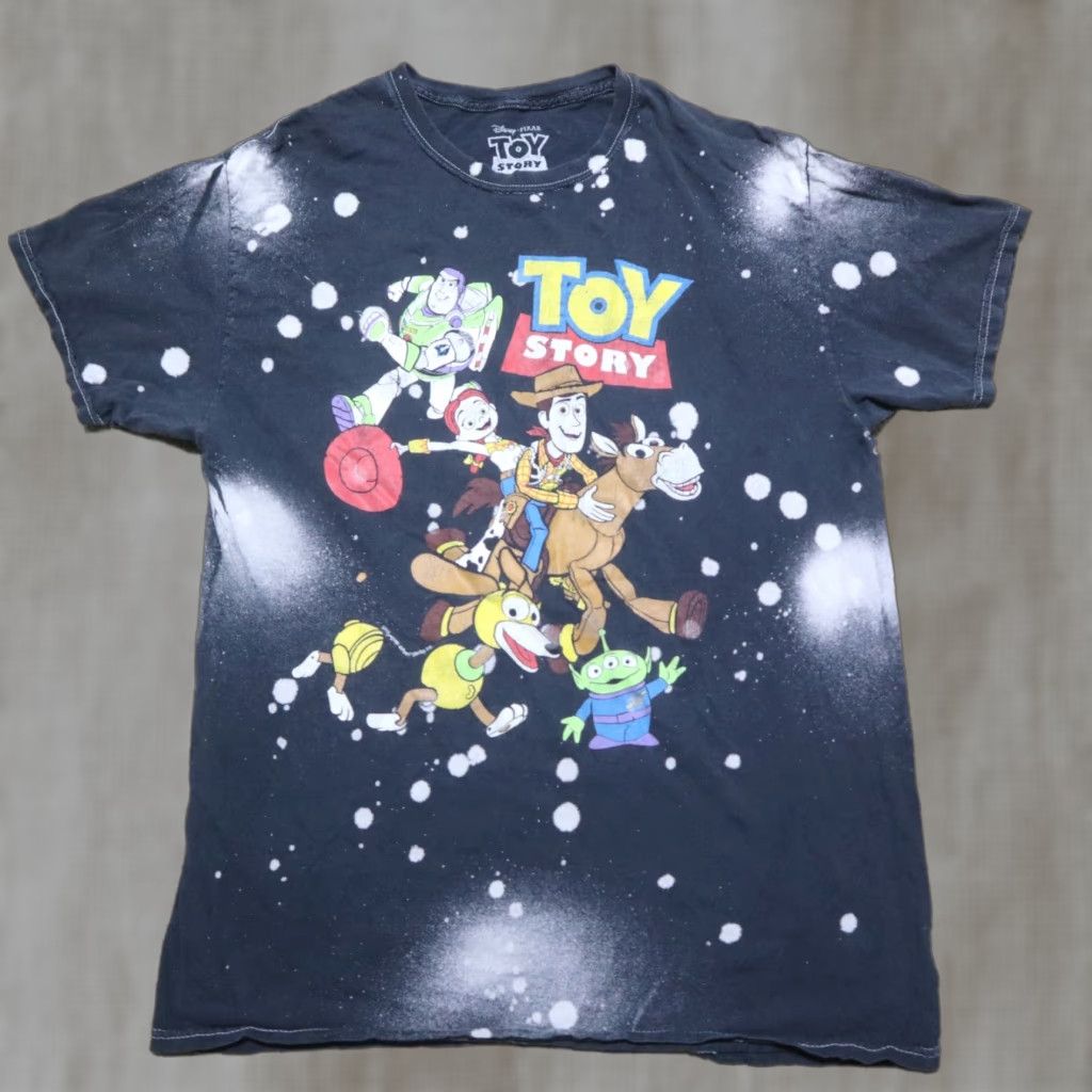 Disney Disney Toy Story Shirt Mens Size M Medium Black Short Sleeve Crew Neck T-Shirt Size US M / EU 48-50 / 2 - 1 Thumbnail