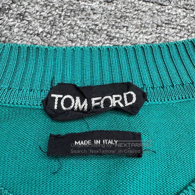Tom Ford Tom Ford Solid color knit sweater Size US M / EU 48-50 / 2 - 2 Thumbnail