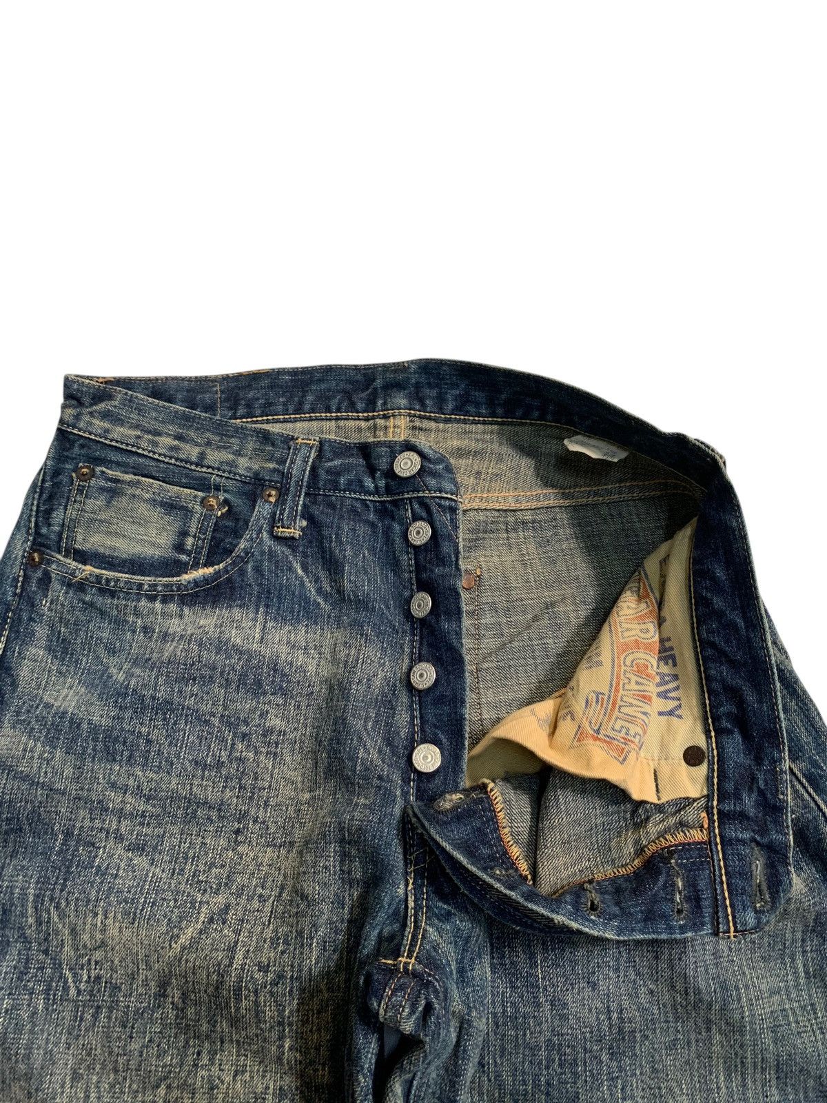 VINTAGE SUGAR CANE ALOHA SELVEDGE EXTRA HEAVY JAPANESE DENIM