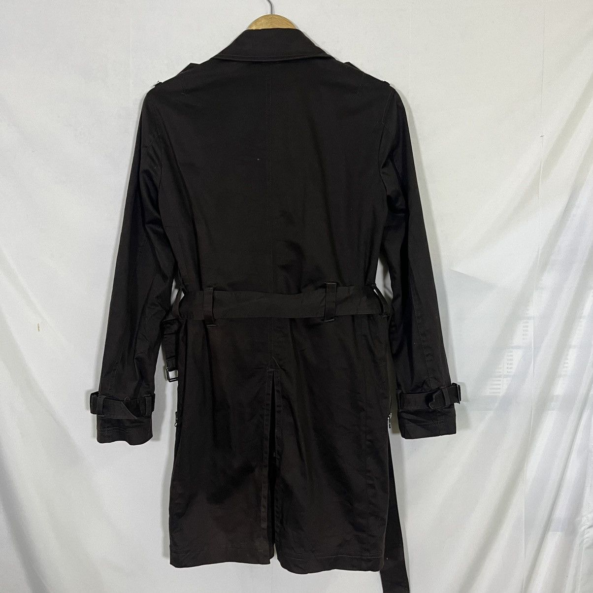Delusion VINTAGE DELUSION BELTED TRENCH COAT Size US M / EU 48-50 / 2 - 10 Thumbnail