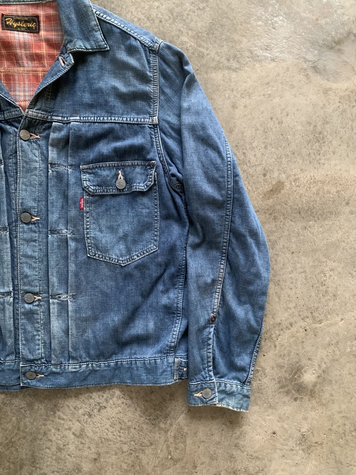 Hysteric Glamour × Japanese Brand Hysteric Glamour type II custom back patches jacket Size US L / EU 52-54 / 3 - 3 Thumbnail