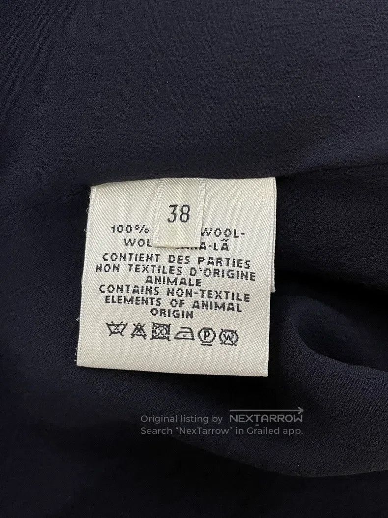 Hermes Hermes Black Woolen Skirt Size 25" / US 0 / IT 36 - 5 Thumbnail