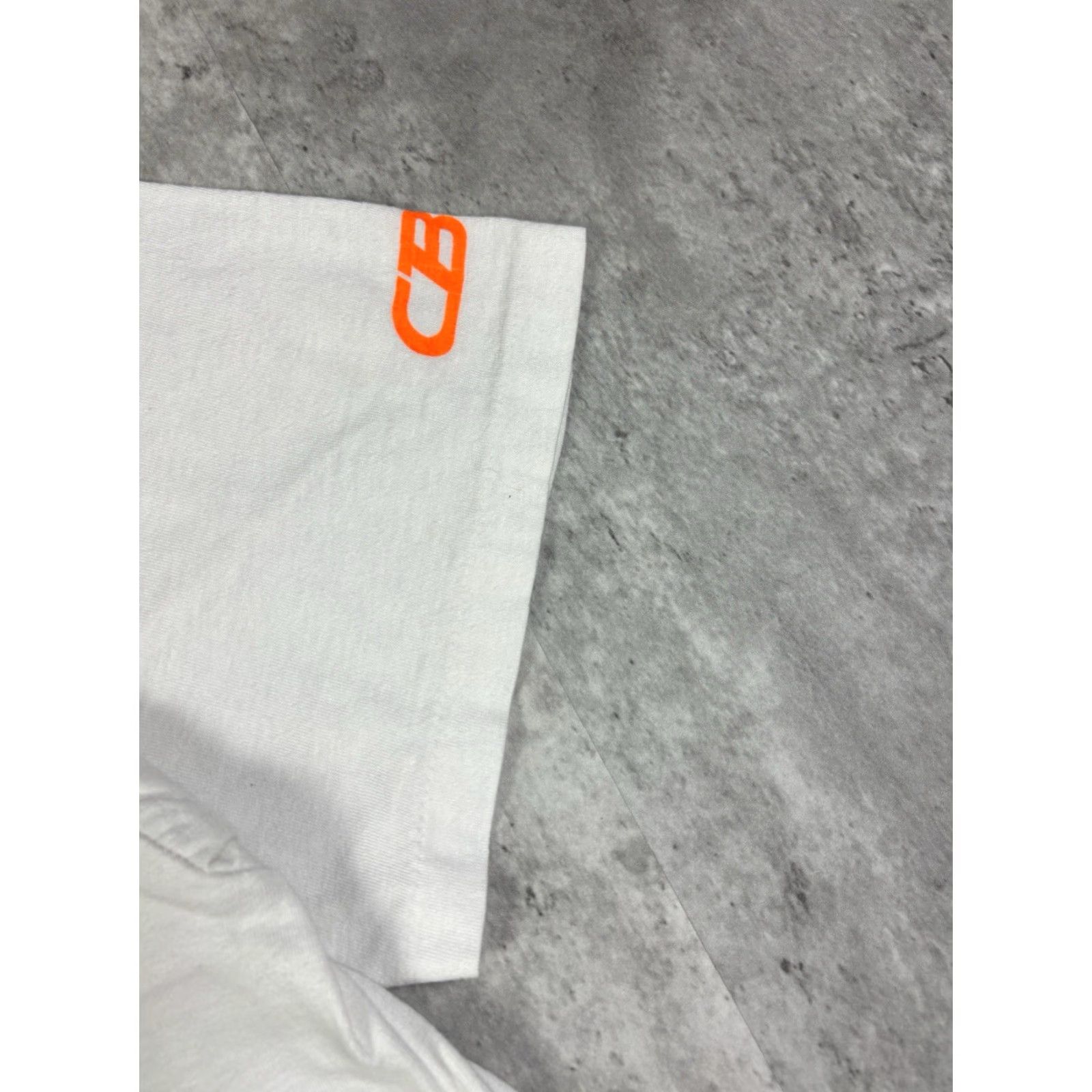 CB Sports VINTAGE CB Sports T-Shirt 90s XL Men White Cotton Graphic Print Crew Neck Short Sleeve Breathable All Seasons Double-Sided 80s? Size US XL / EU 56 / 4 - 6 Thumbnail