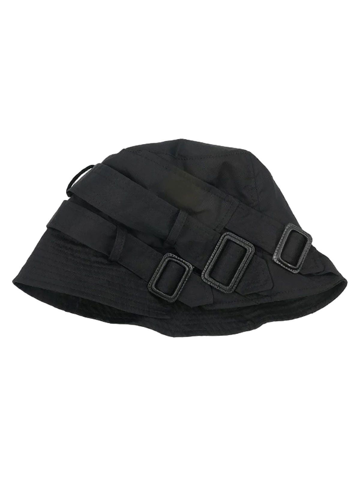 Other Black Buckle Detail Bucket Hat, Adjustable Fit Hat Size ONE SIZE - 4 Thumbnail