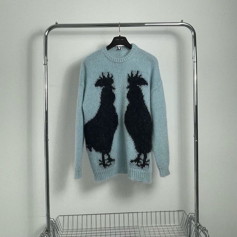 Loewe LOEWE Ma Hai rooster pattern sweater Size XS / US 0-2 / IT 36-38 - 1 Thumbnail