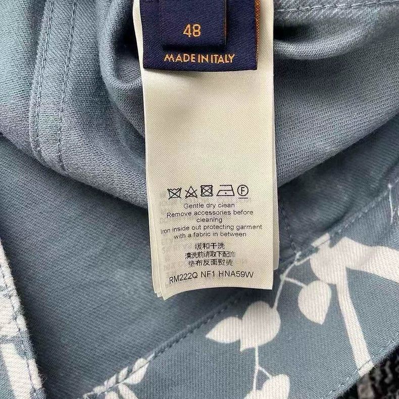 Louis Vuitton Louis Vuitton Blue Floral Denim Jacket-2506 Size US M / EU 48-50 / 2 - 4 Thumbnail