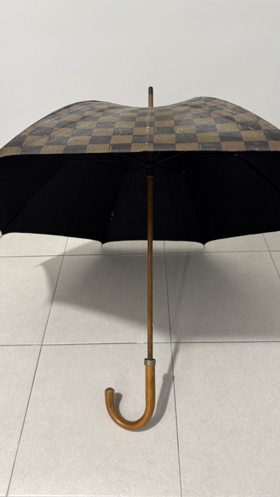 Fendi Vintage Fendi Checkered Umbrella Size ONE SIZE - 13 Thumbnail