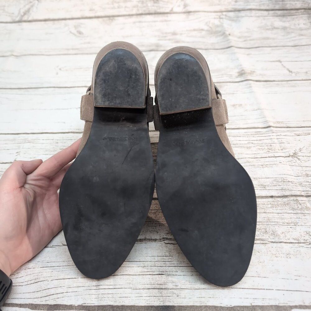 See by Chloe SEE BY CHLOE Eddie Harness Suede Booties Taupe Tan Size 37 Size US 7 / IT 37 - 8 Thumbnail
