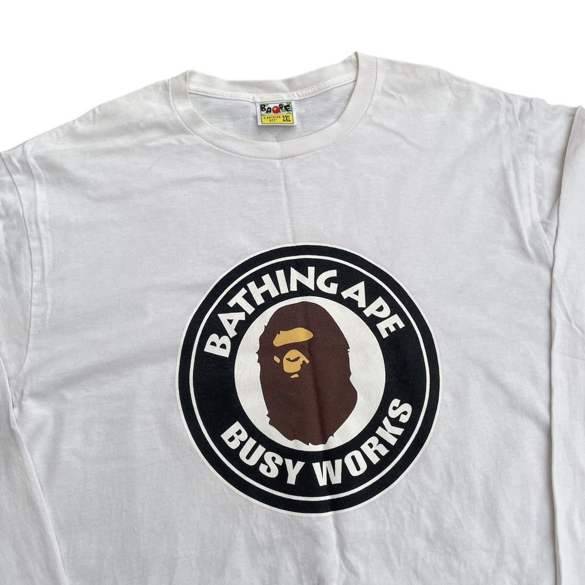 Bape × Nigo × Vintage Vintage Bathing Ape (Bape) Longsleeve Busy Work Size US XXL / EU 58 / 5 - 5 Thumbnail