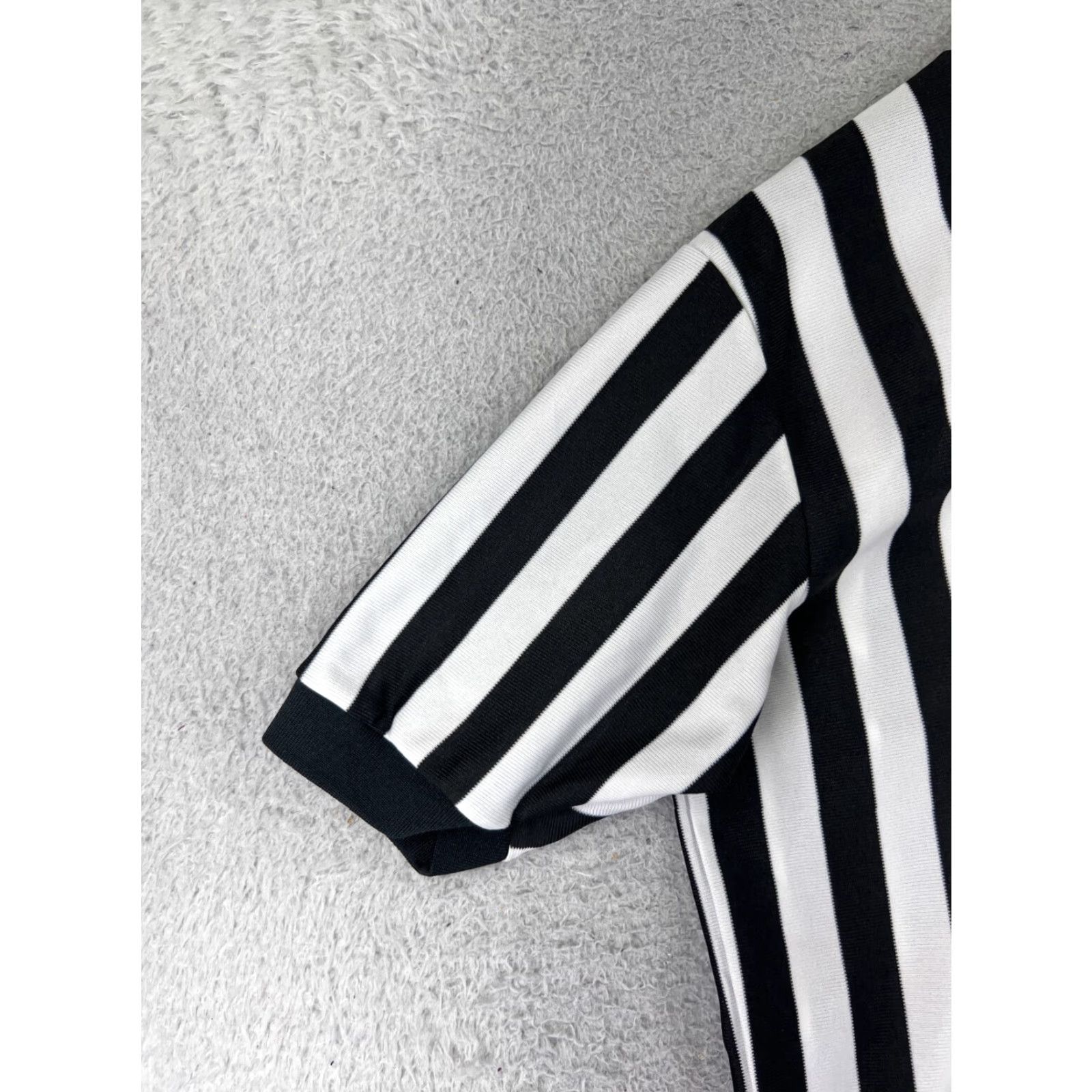 KEEN Cliff Keen Referee Shirt Mens 2XL White V-Neck Short Sleeve Polyester Cotton Jersey Logo Breatha​ble Sports Shirt Size US XXL / EU 58 / 5 - 3 Thumbnail